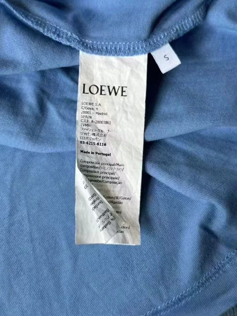 Loewe LOEWE Embroidered logo short sleeves Size S / US 4 / IT 40 - 3 Thumbnail