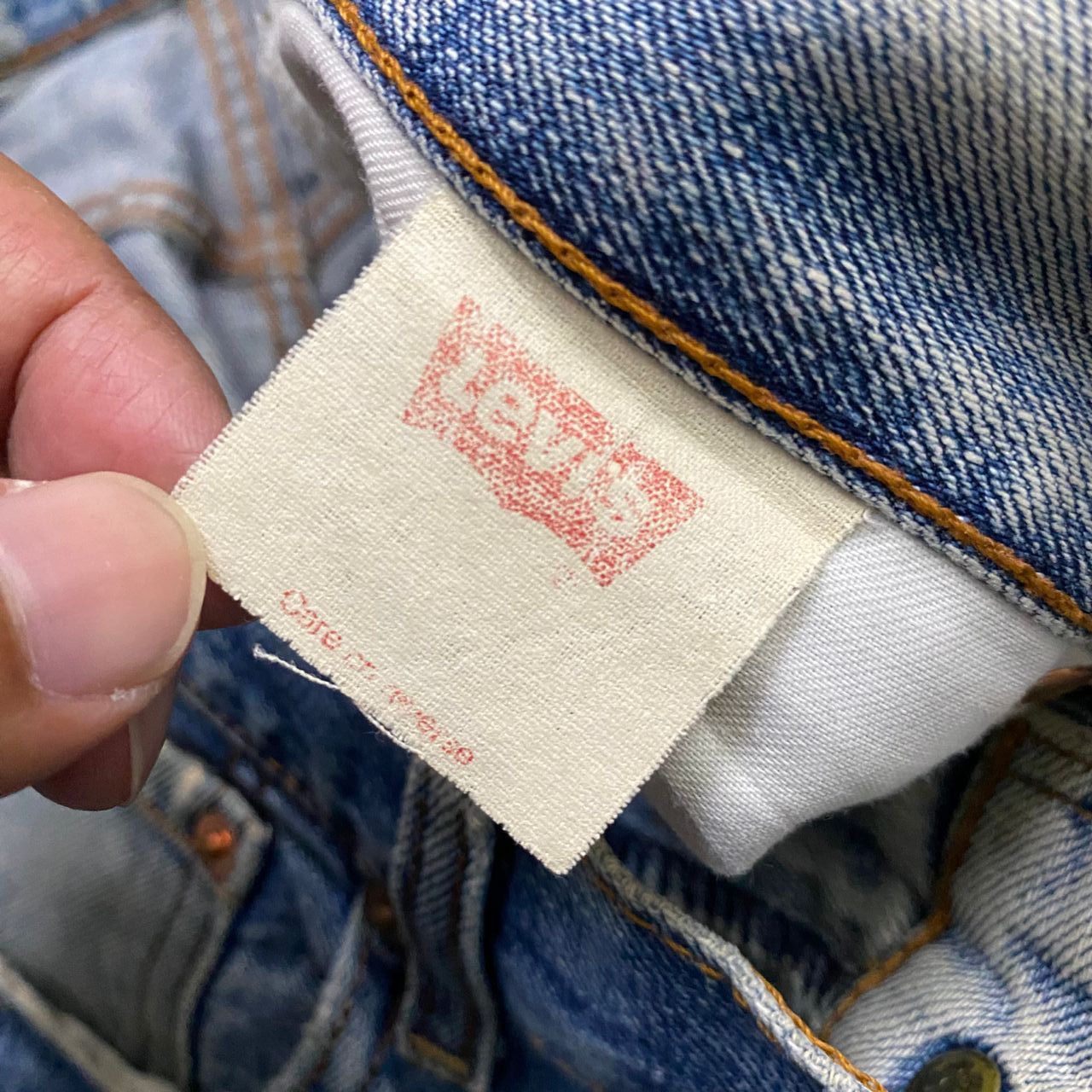 Levi's Vintage Clothing Vintage Levis 503 Distressed Denim Kurt Cobain Style Size US 31 - 16 Thumbnail