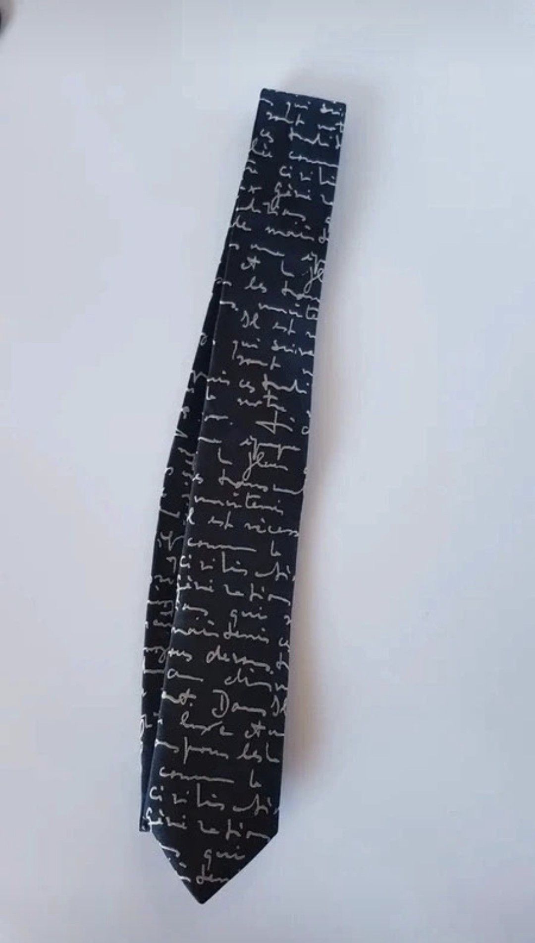 Dior Dior HOMME SS/15 Script Necktie Size ONE SIZE - 1 Thumbnail