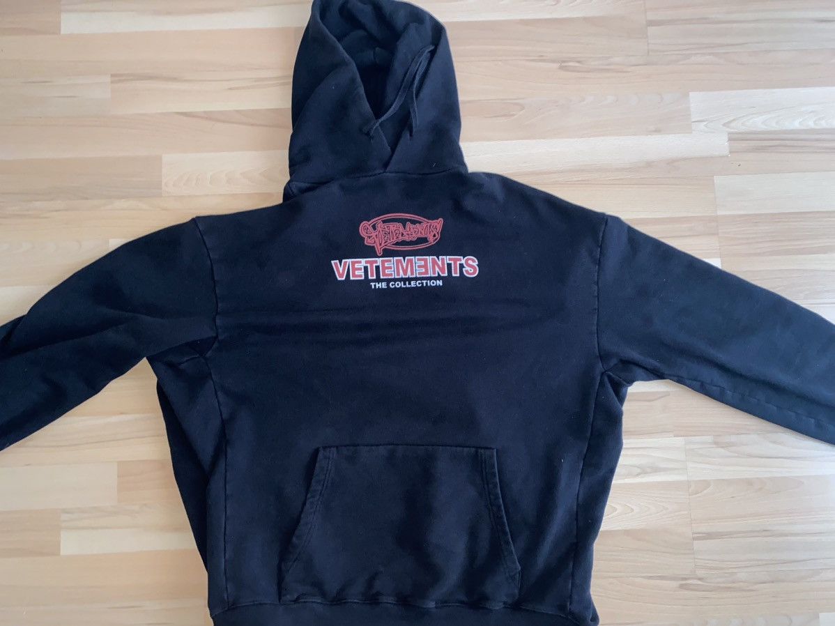 image of Vetements 2018 Demna The Collection Hoodie Small in Black, Men's