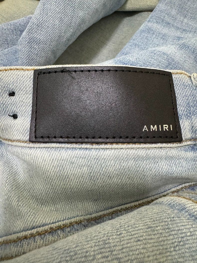 Amiri Amiri Artist Patched Blue Denim Size US 28 / EU 44 - 3 Thumbnail