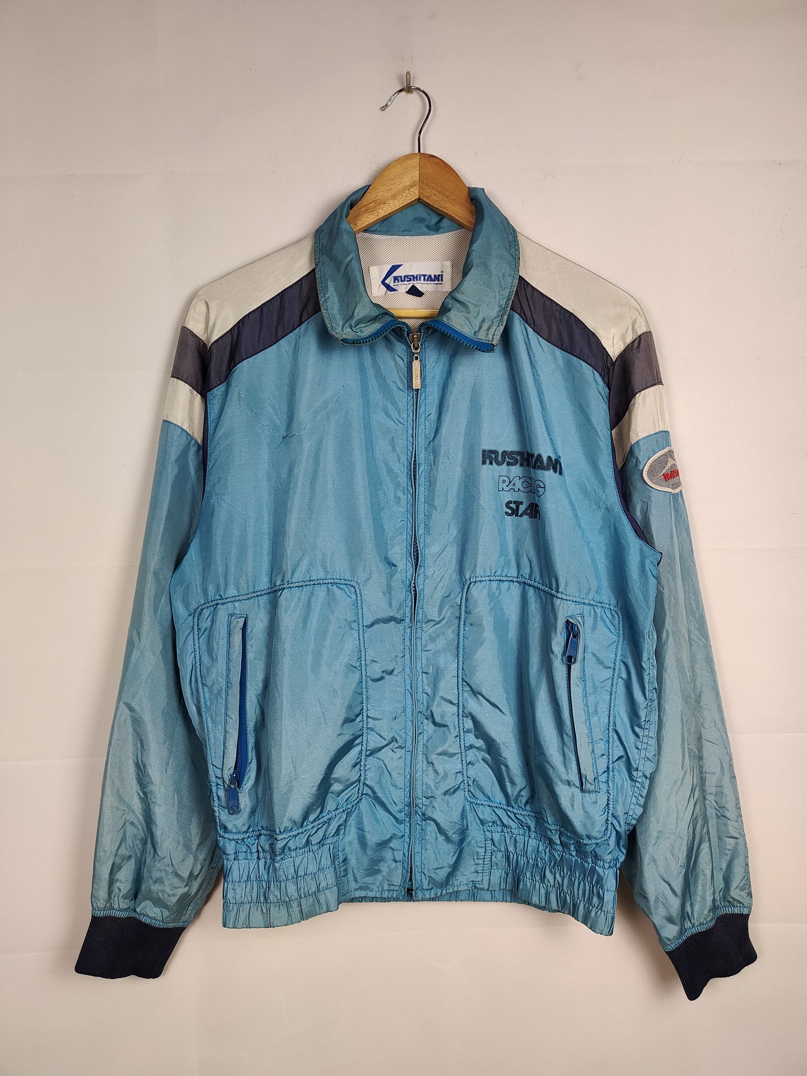 Japanese Brand × Vintage Vintage 90s Kushitani Racing Staff Jacket Size US L / EU 52-54 / 3 - 1 Thumbnail