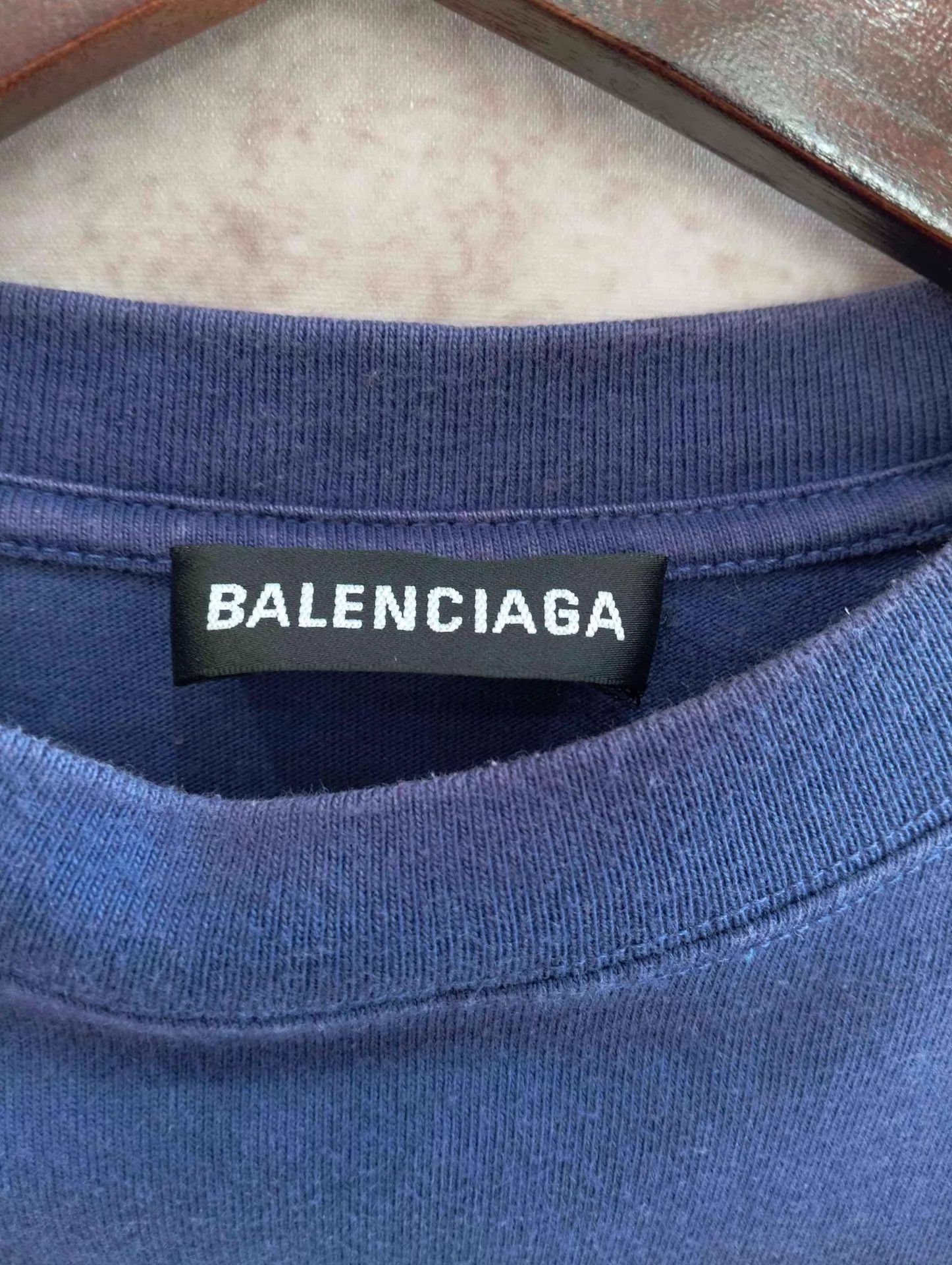 Balenciaga Balenciaga Coke Short Sleeve T-Shirt Deep Blue XXS Size US XXS / EU 40 - 3 Thumbnail