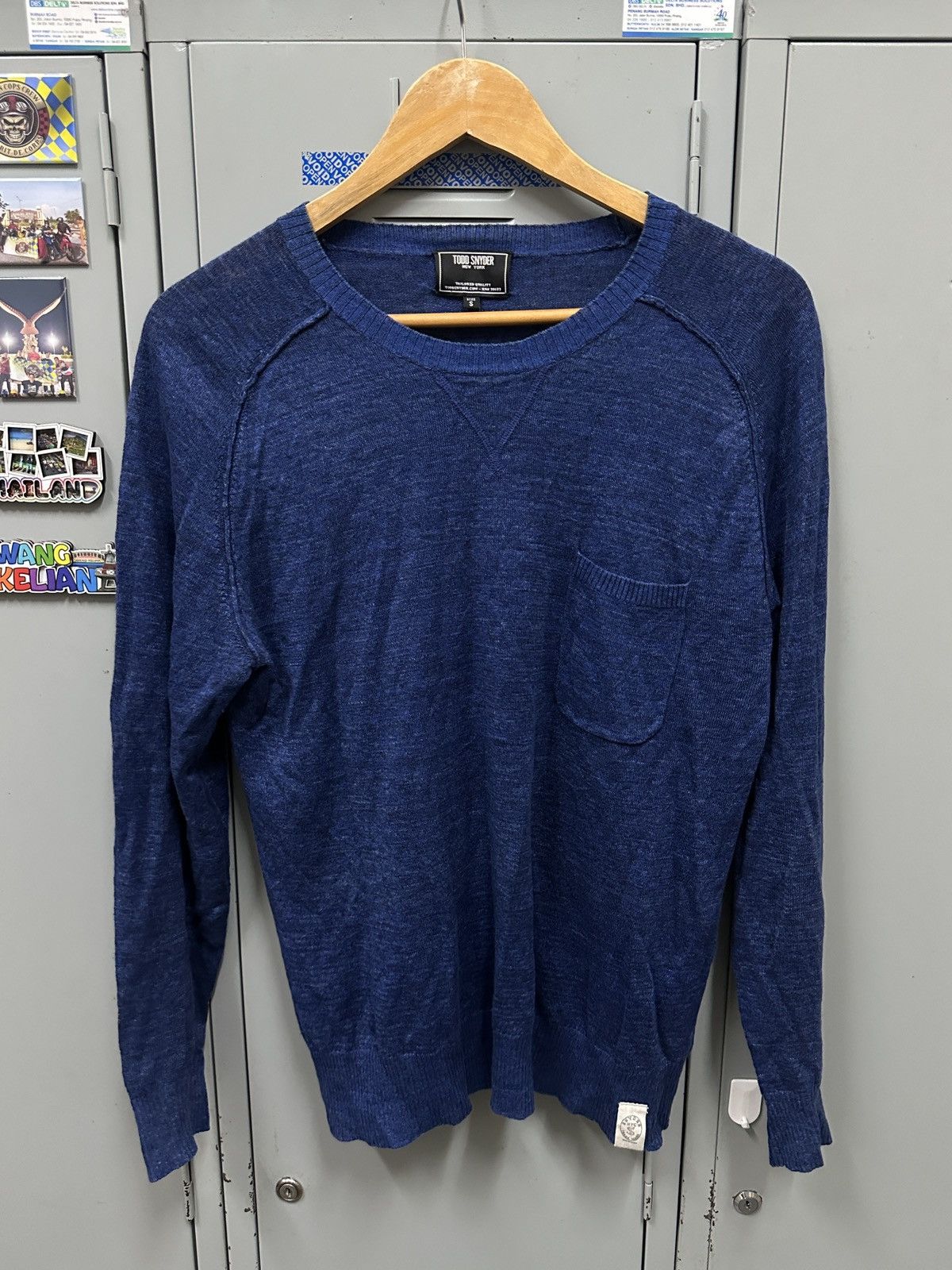 Todd Snyder Todd Synder Single Pocket 100% Hemp Knitted L/S Size US M / EU 48-50 / 2 - 2 Thumbnail