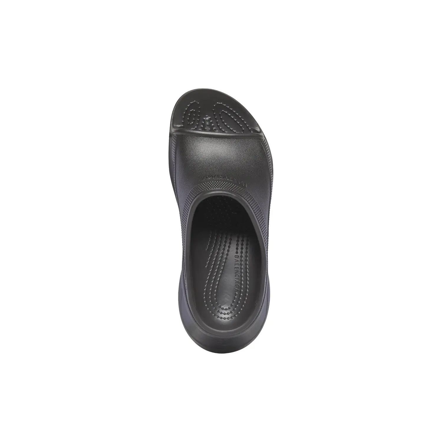 Balenciaga × Crocs o1s1wg110325 Pool Crocs™ Slides Sandals in Black Size US 13 / EU 46 - 5 Thumbnail