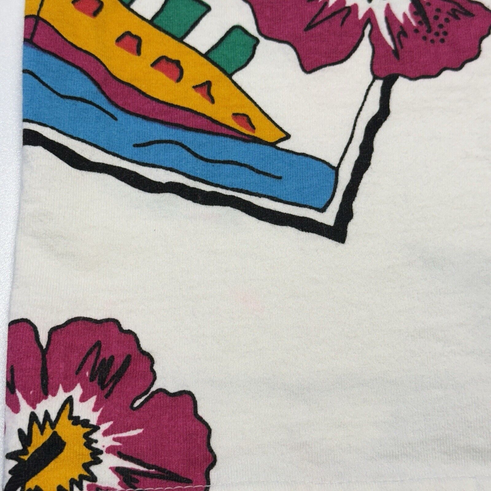Vintage Vintage 90s Jason Maxwell T Shirt Adult Small White AOP Trav Size US S / EU 44-46 / 1 - 7 Thumbnail