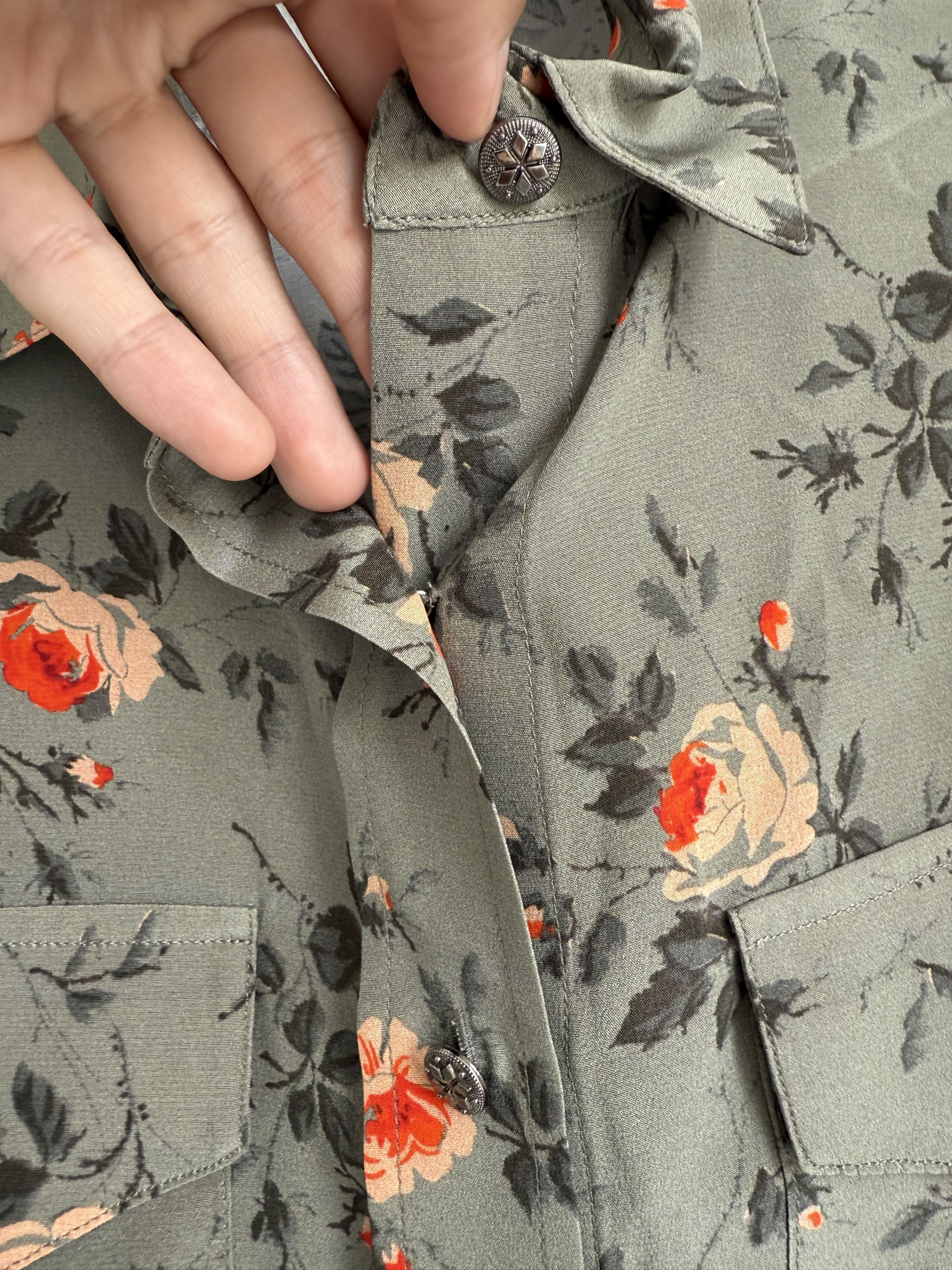 The Kooples The Kooples Silk floral blouse shirt Size XS / US 0-2 / IT 36-38 - 5 Thumbnail