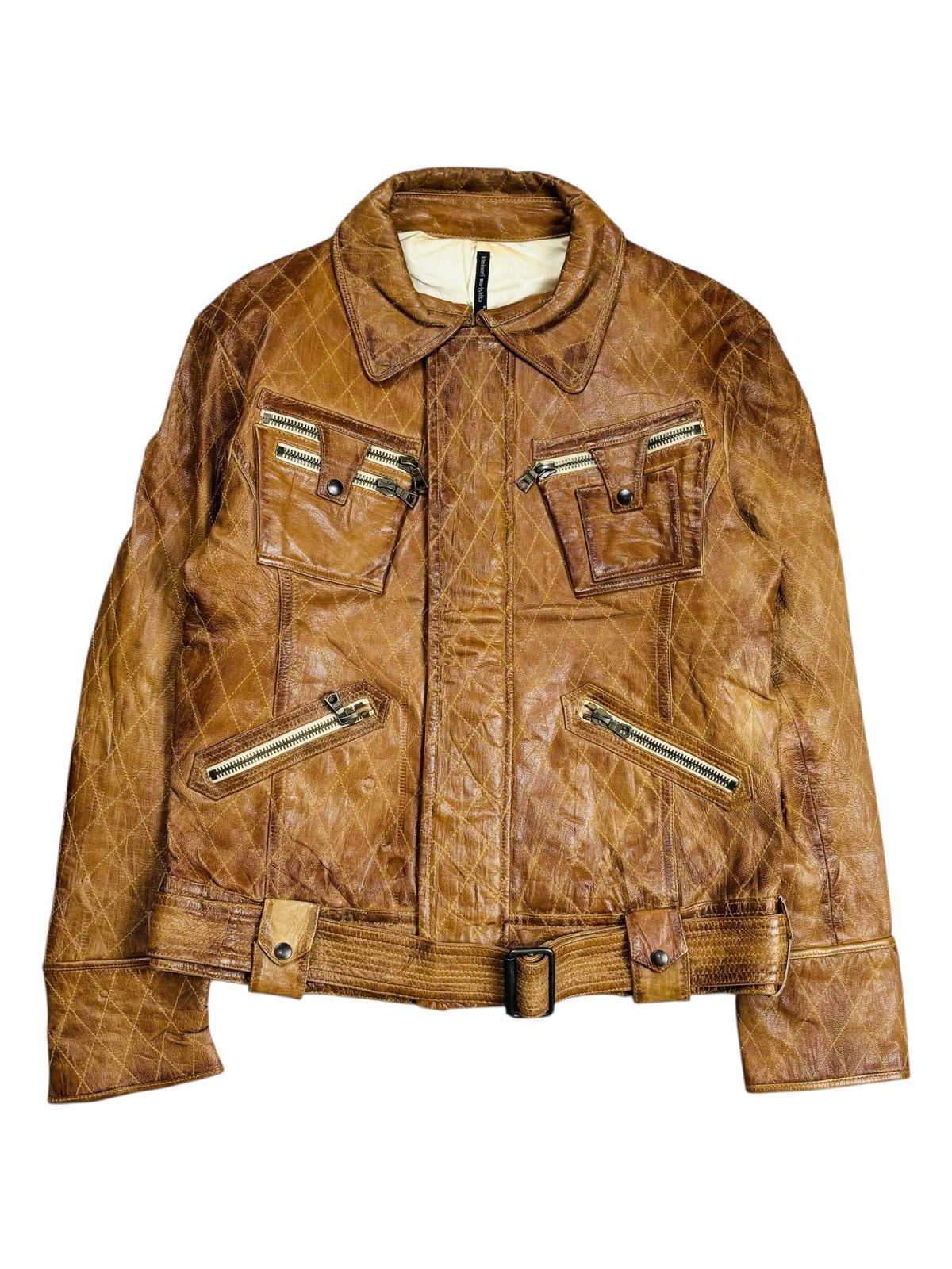 Archive Kiminori Morshita - Apocalypse Goat Leather Jacket