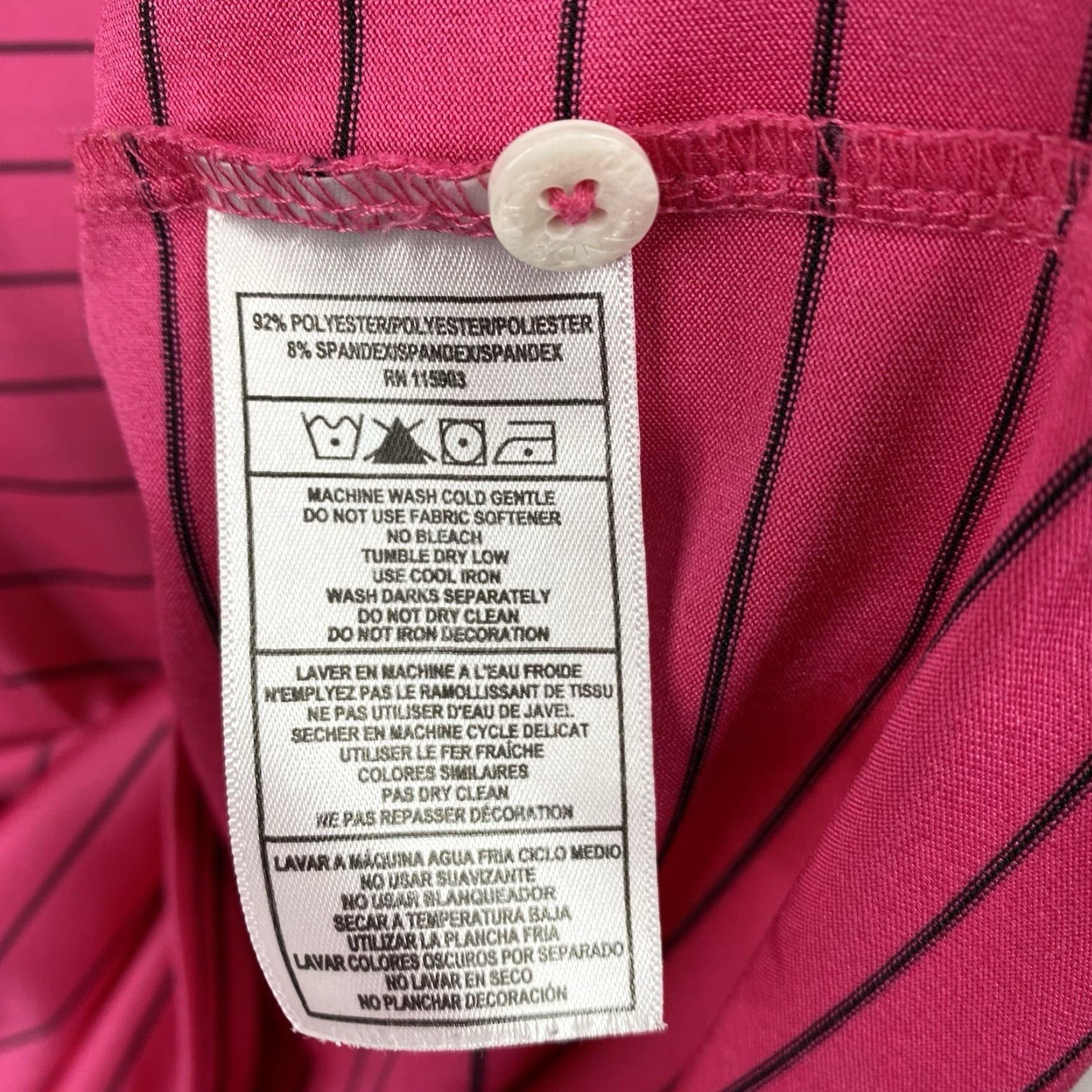 Vintage Polo Golf Bermuda Sands Shirt XL Pink Striped Short Sleeve Golf Polo Men’s Regular Fit Logo Size US XL / EU 56 / 4 - 6 Thumbnail
