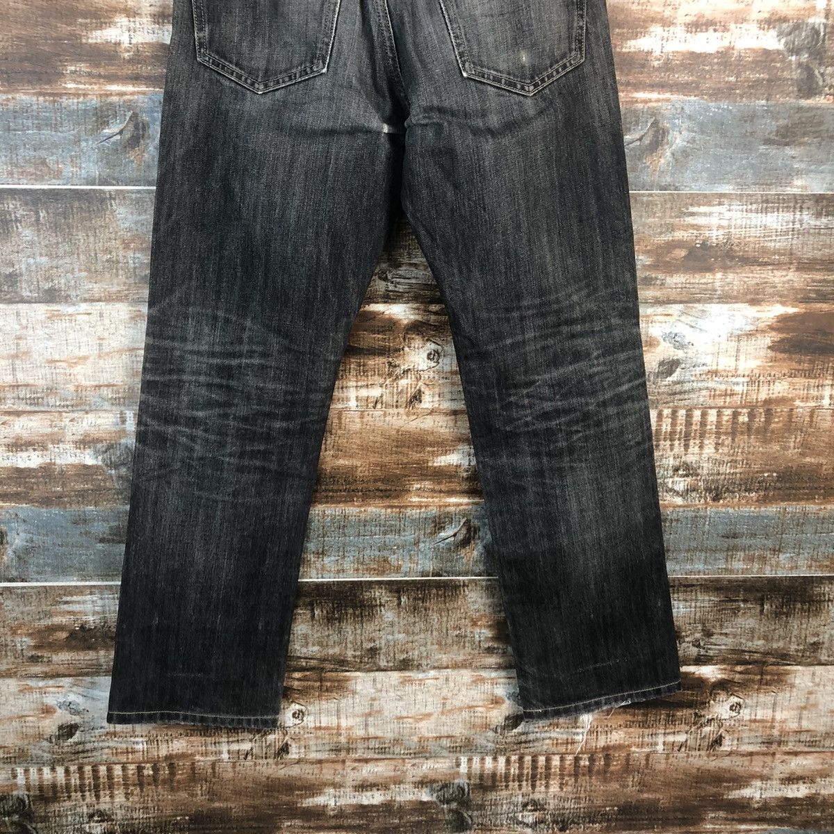 Japanese Brand DL Uniqlo Black Denim Pants #C272 Size US 29 - 14 Thumbnail