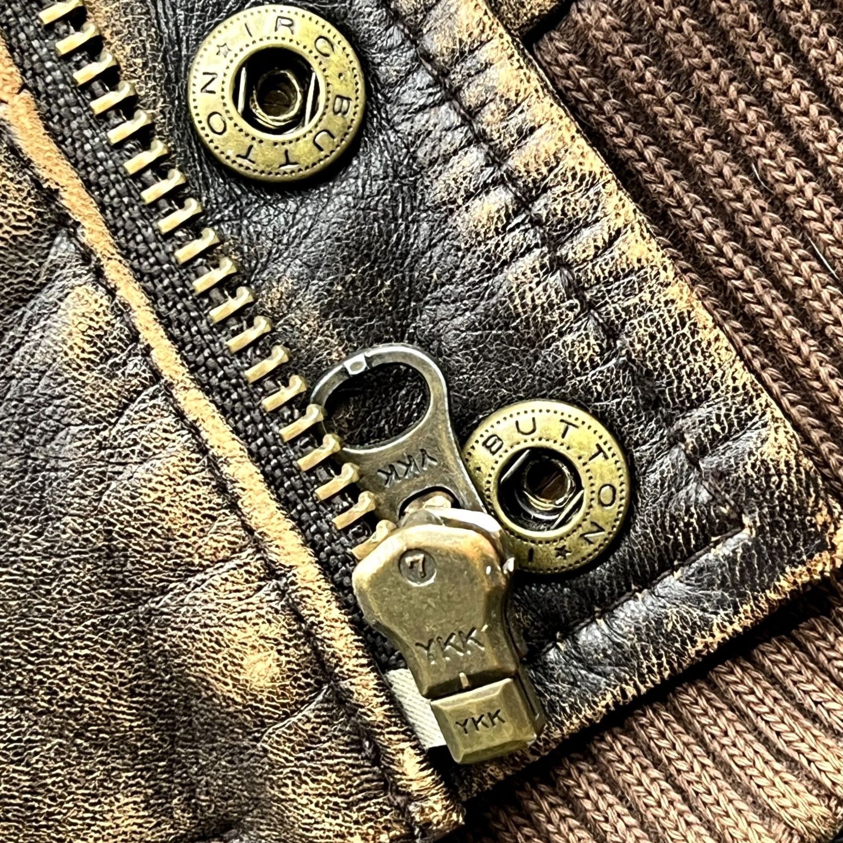 Vintage VINTAGE ARMA Leather Jacket Mens Size M Brown Aviator Bomber Pilot Jacket Men Redesign? Size US M / EU 48-50 / 2 - 3 Thumbnail