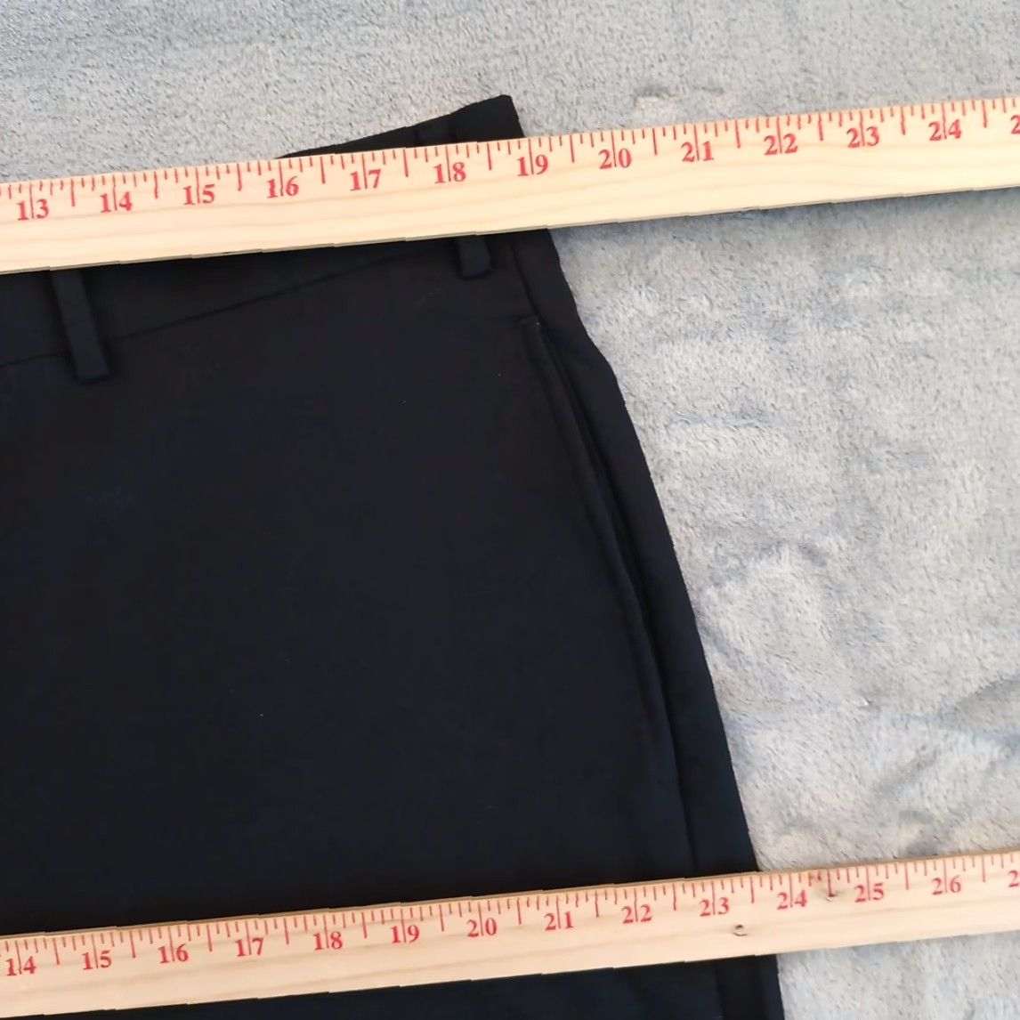 Brooks Brothers Brooks Brothers Dress Pants Mens Regular Size 38 Black Wool Flat Front Stretch Size US 38 / EU 54 - 2 Thumbnail
