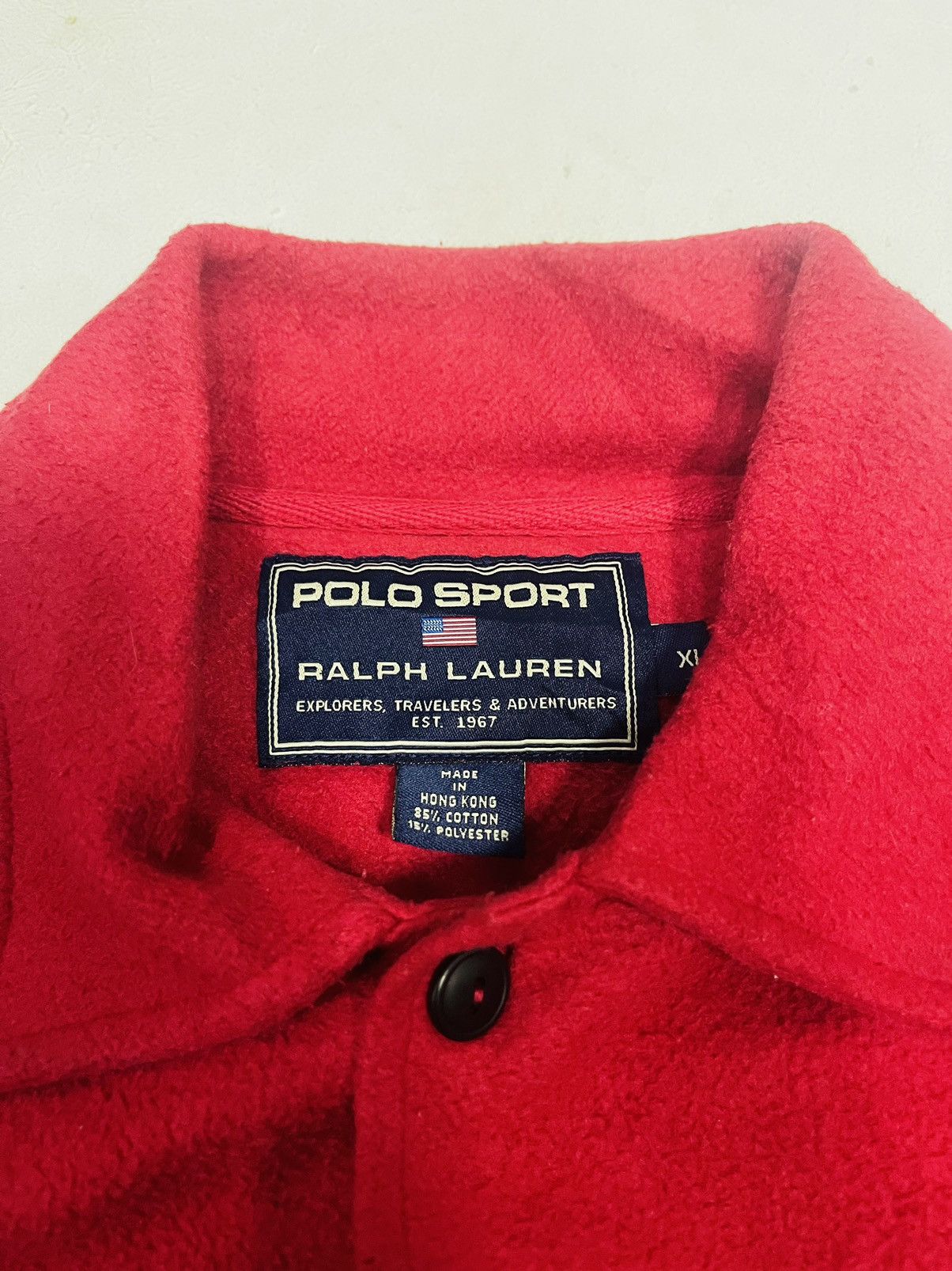 Polo Ralph Lauren Polo Sport Ralph Lauren Button Up Jacket (05) Size US XXL / EU 58 / 5 - 3 Thumbnail