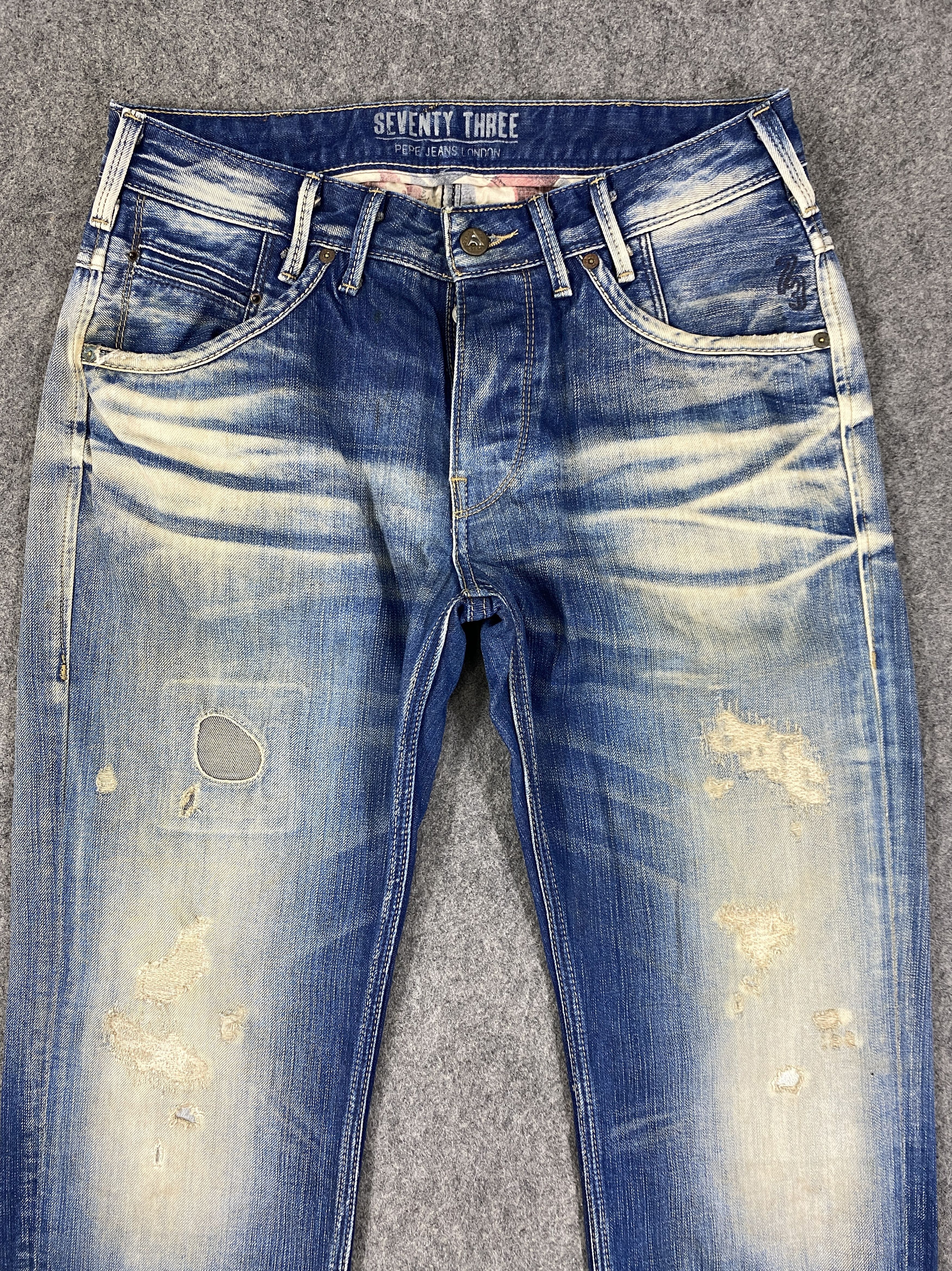 Hysteric Glamour Faded Blue Vintage Pepe Jeans London 32x30.5 - JN3268 Size US 32 / EU 48 - 3 Thumbnail