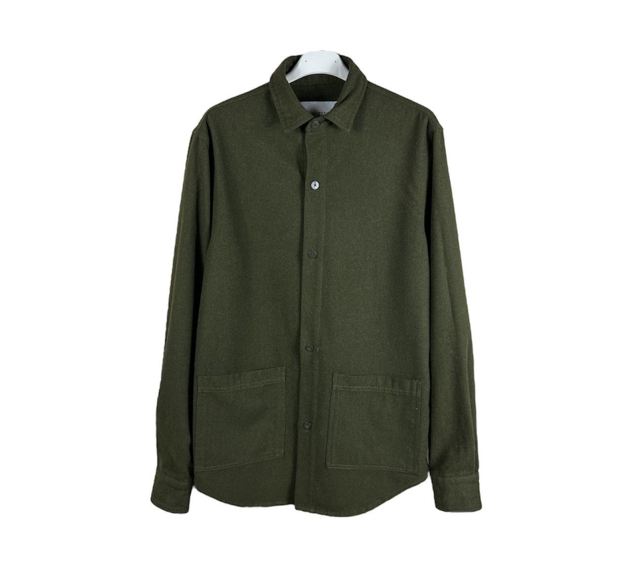 Han Kjobenhavn Archival Han Kjøvenhavn public shirt wool over shirt army Size US M / EU 48-50 / 2 - 1 Thumbnail