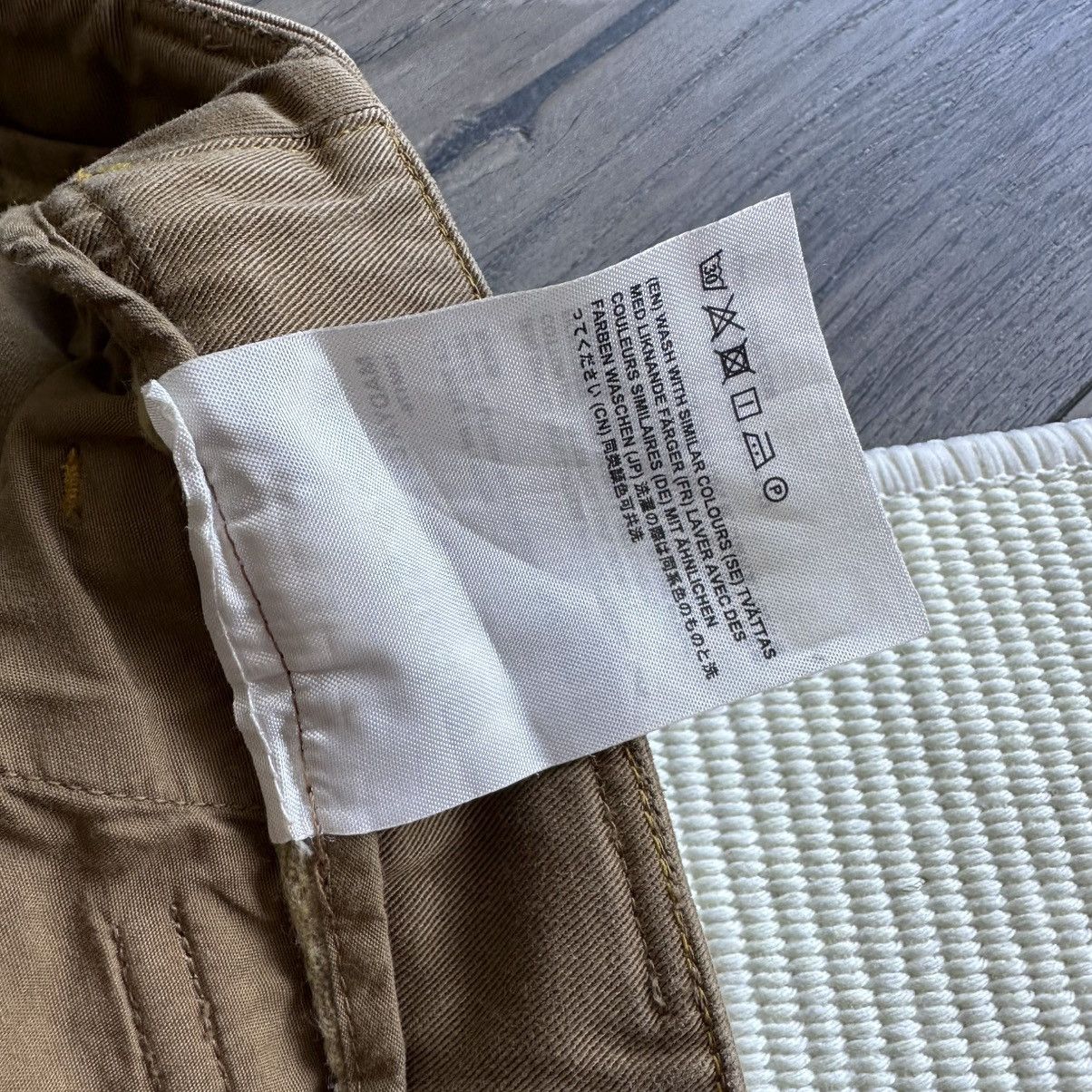 Acne Studios Acne Studios Madya Light Brown Chino Pants Size 23" - 5 Thumbnail