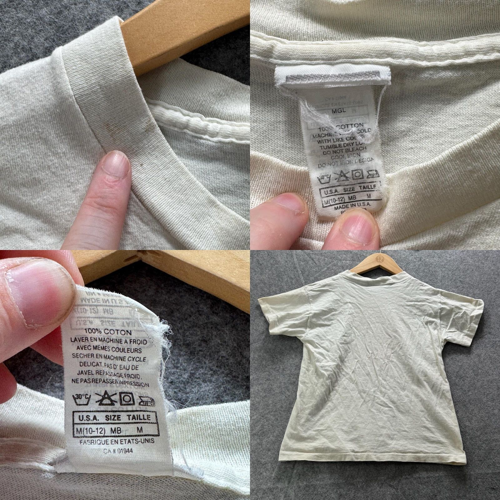 George VINTAGE Beach Bunny Shirt Mens M White Lake George Graphic Tee Crewneck 90s y2k Size US M / EU 48-50 / 2 - 8 Thumbnail