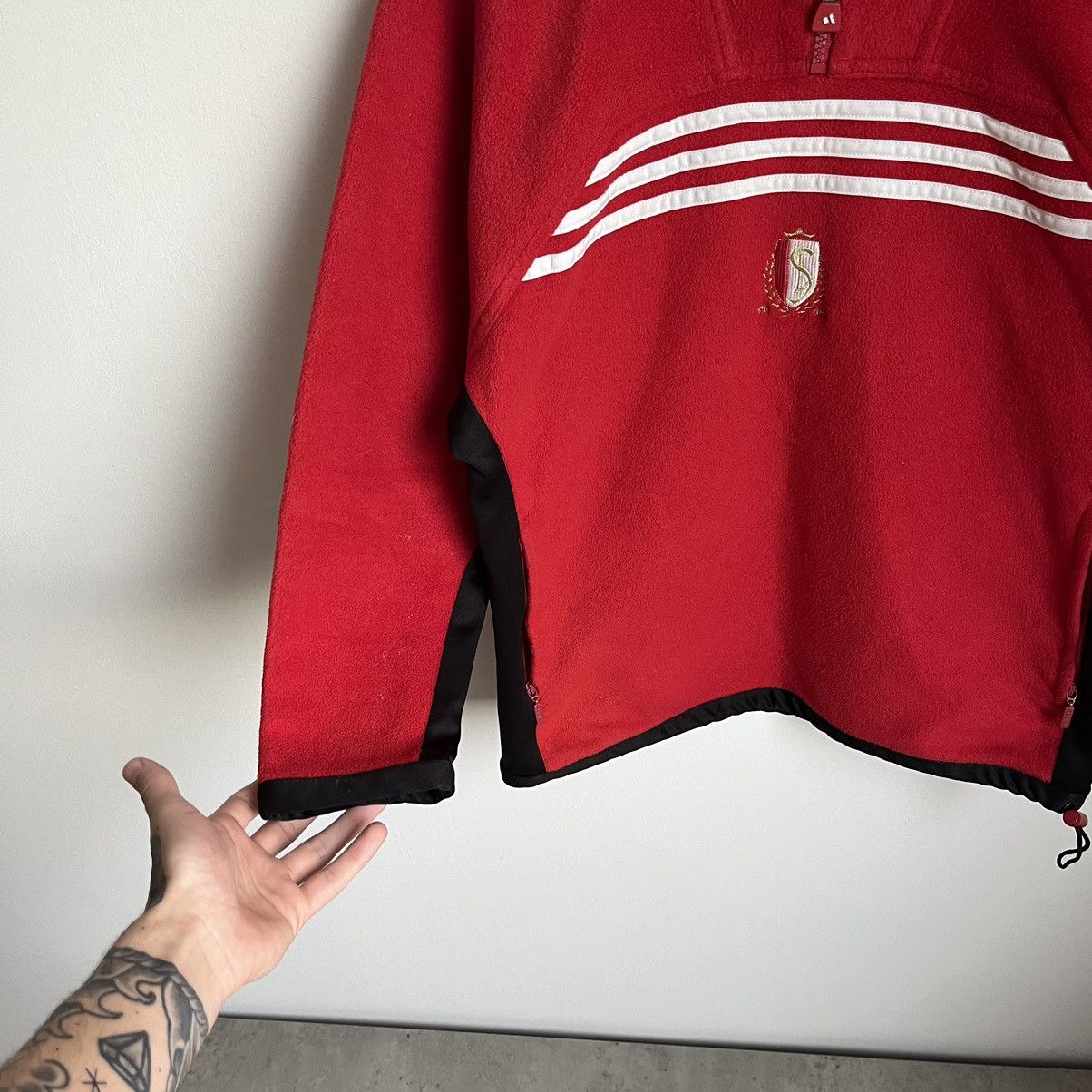 Adidas Vintage Adidas FC Standard 90s Fleece Jacket Size US S / EU 44-46 / 1 - 3 Thumbnail