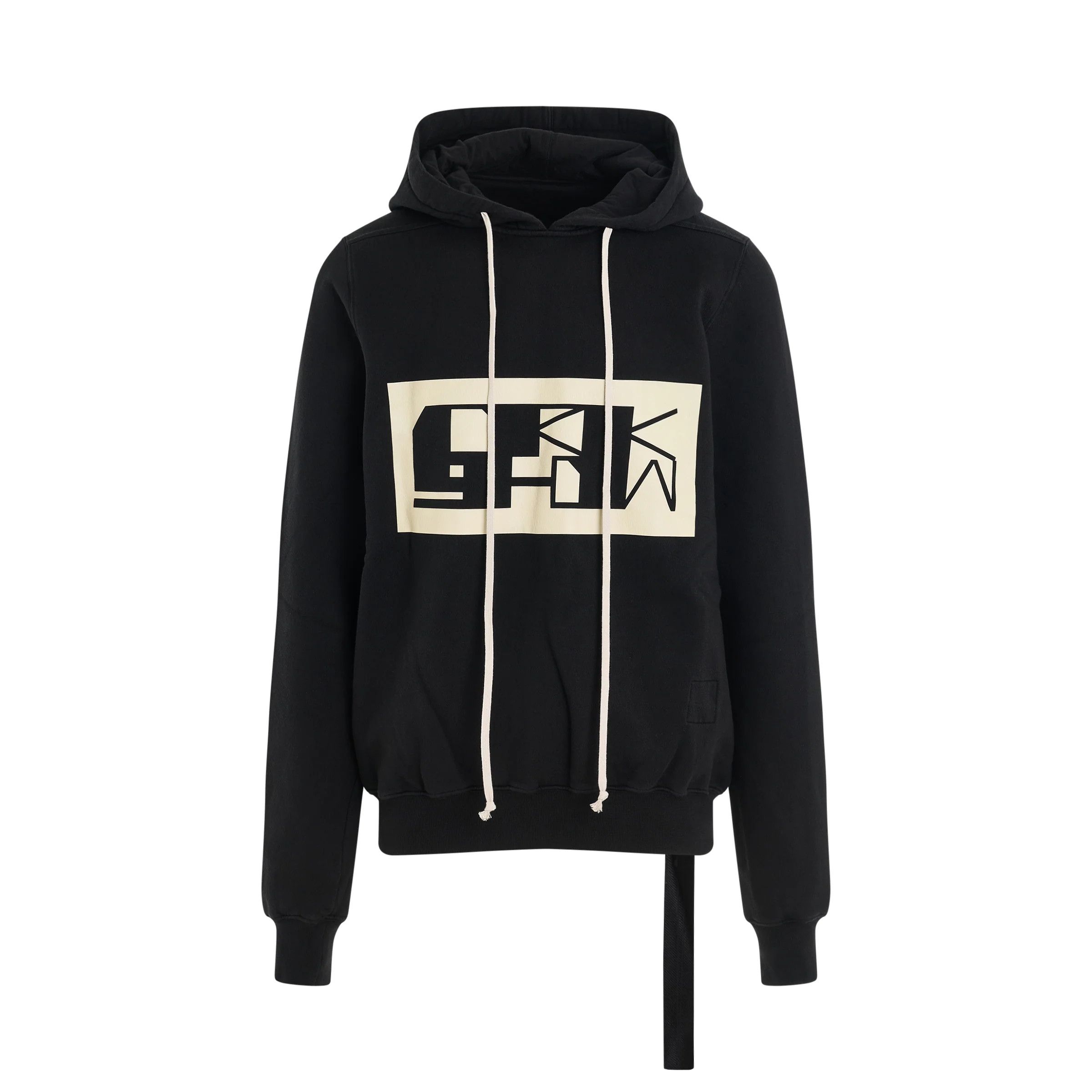 Rick Owens Drkshdw o1mris0824 Granbury Hoodie in Black Size US S / EU 44-46 / 1 - 1 Thumbnail