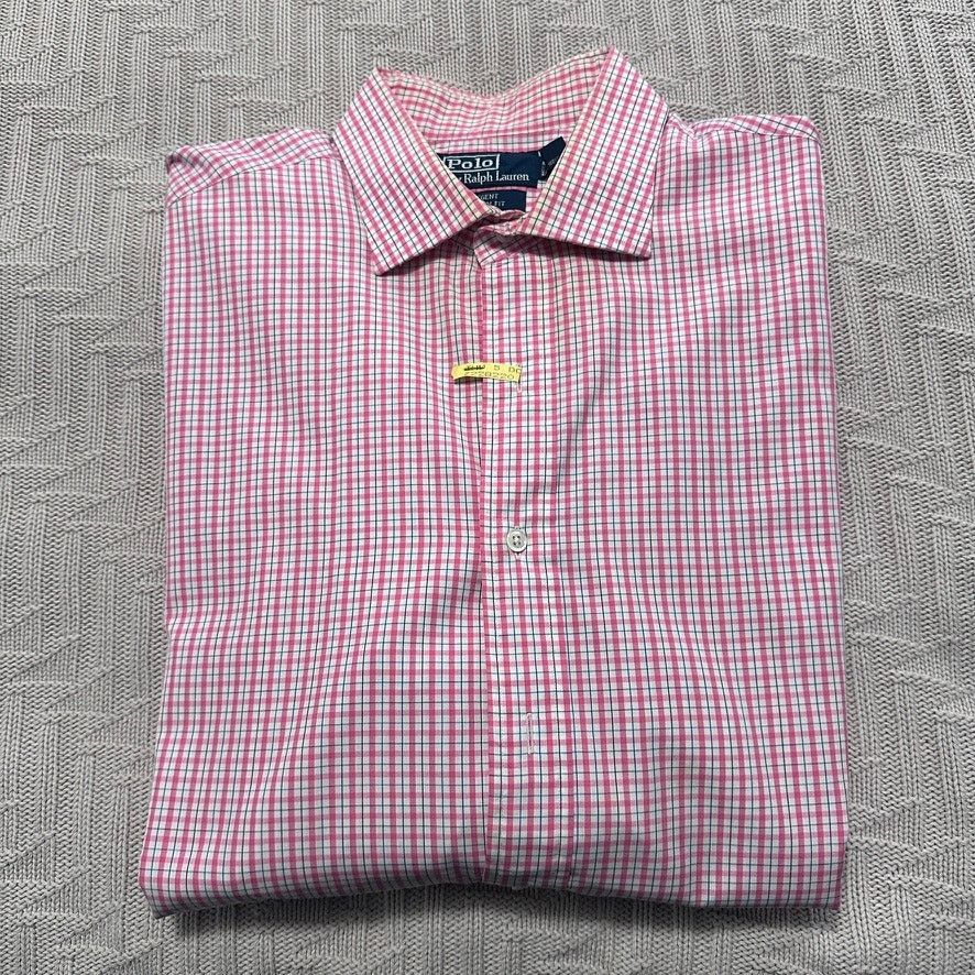 Polo Ralph Lauren Polo Ralph Lauren pink plaid Regent button down size XL Size US XL / EU 56 / 4 - 1 Thumbnail