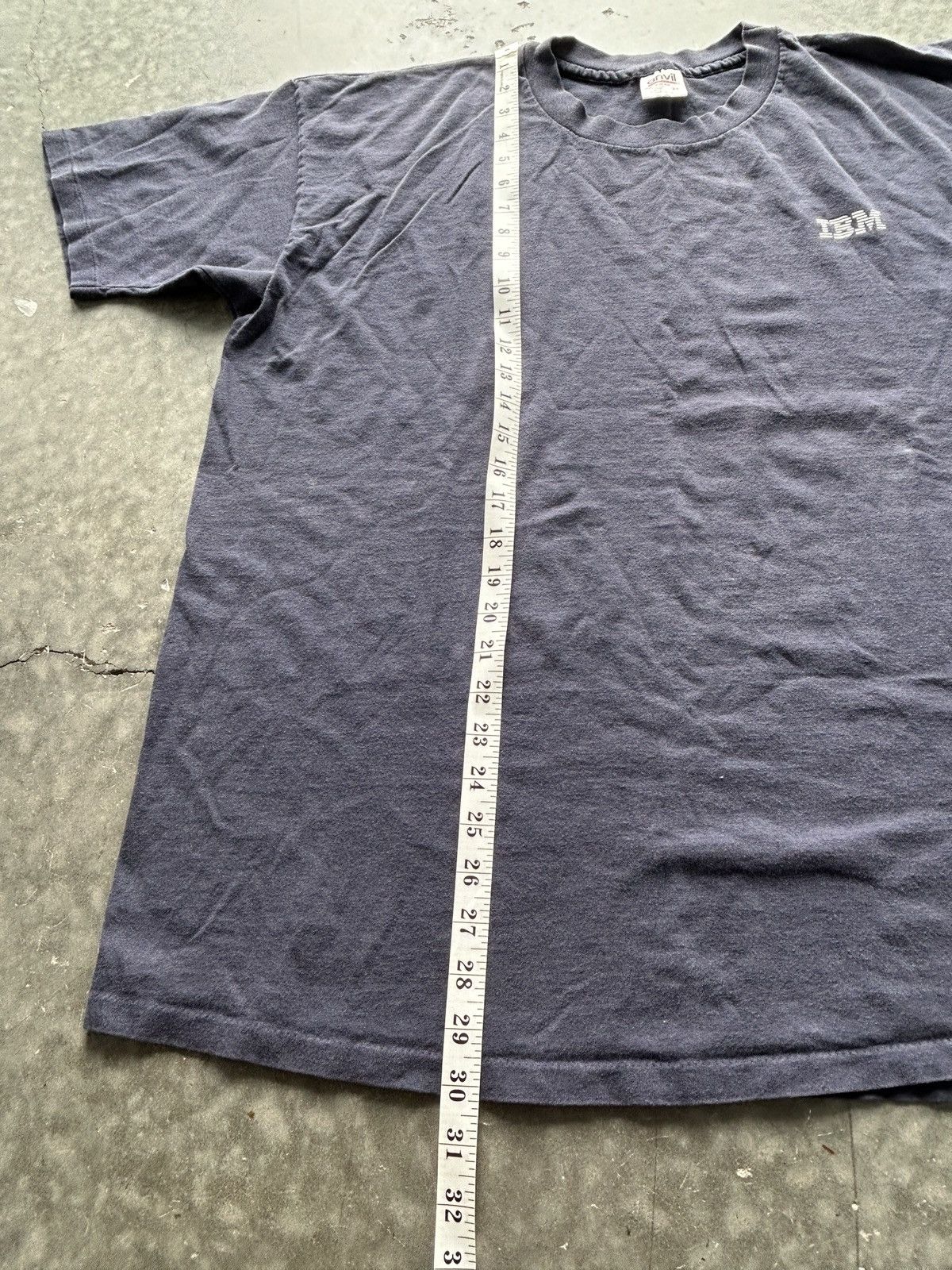 Vintage Vintage 90s IBM Graphic Tee Size US XXL / EU 58 / 5 - 9 Thumbnail