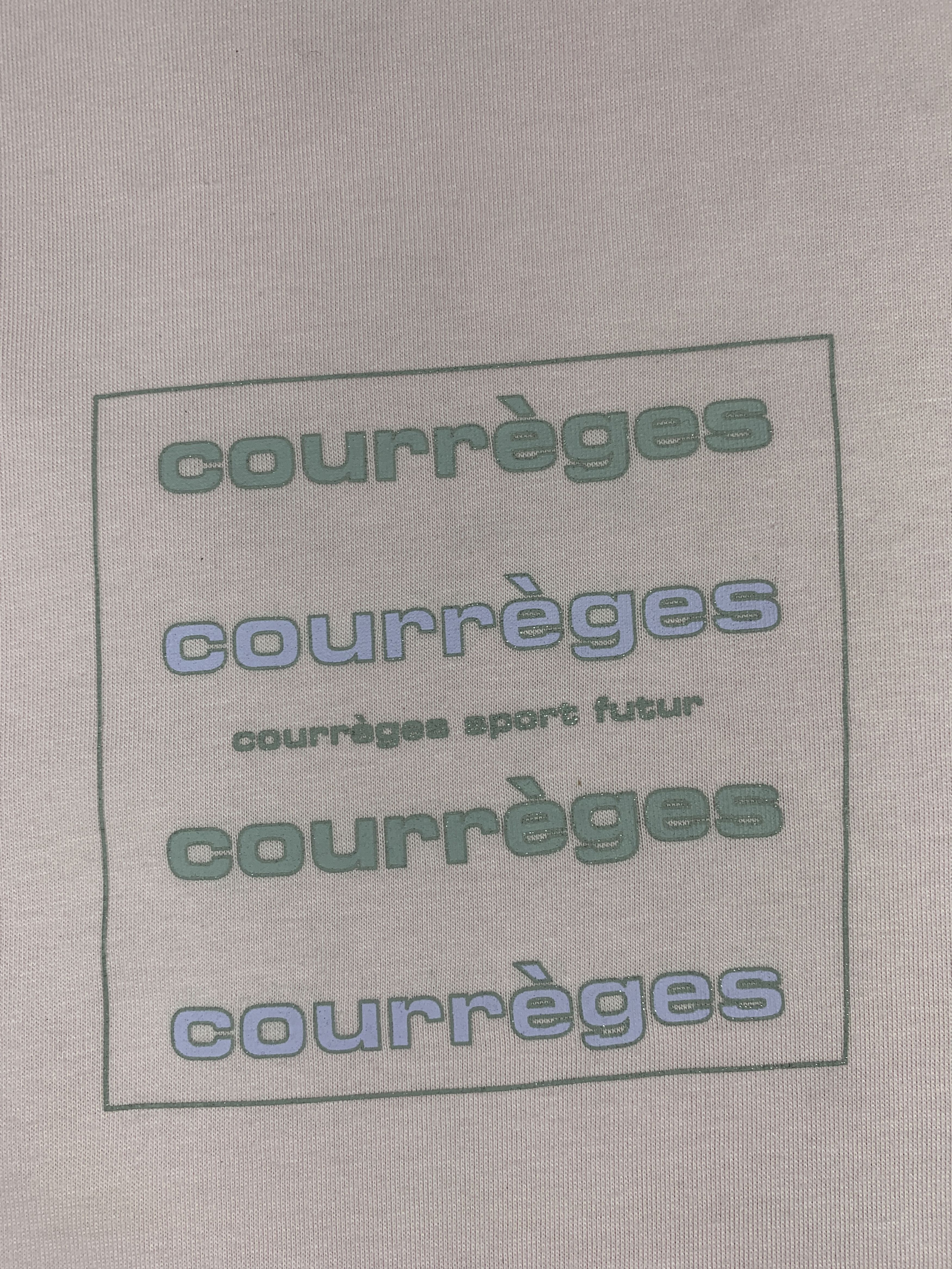 Courreges 2000s courreges sport futur Soft Pink Tee (M) Size M / US 6-8 / IT 42-44 - 4 Thumbnail