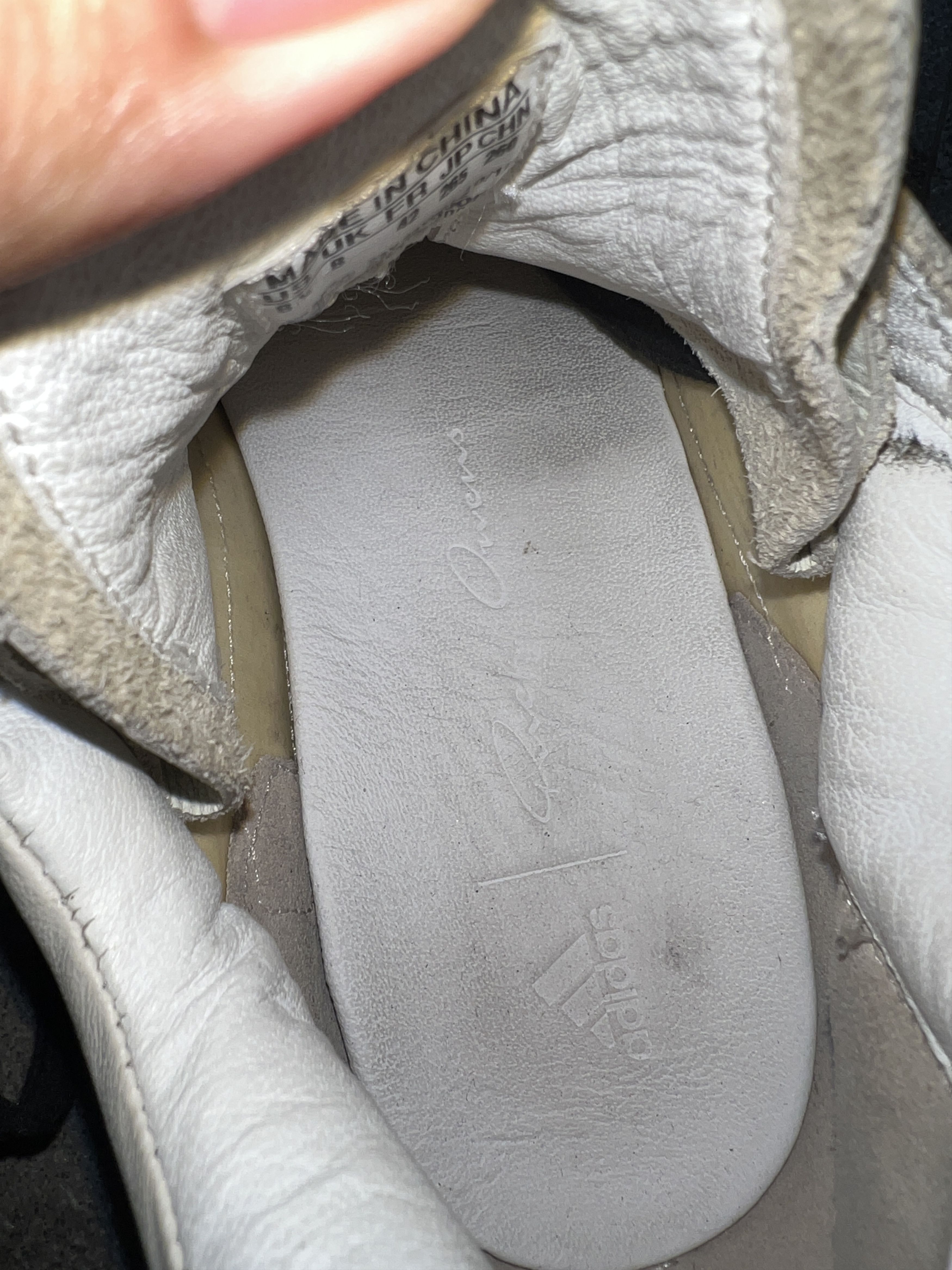 Adidas × Rick Owens Rick Owens x Adidas Level Runner White Leather EU42 Size US 8.5 / EU 41-42 - 9 Thumbnail