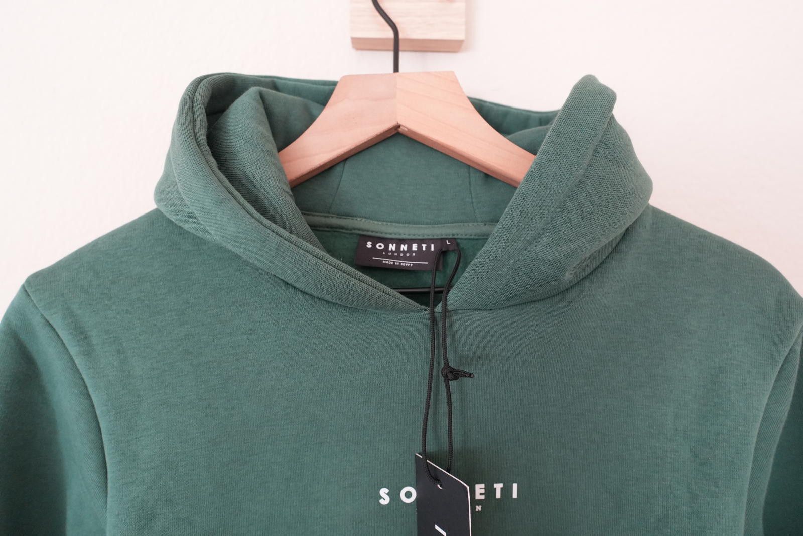 Sonneti Sonneti Sweater Women's L Green NWT London Pullover Hoodie Size L / US 10 / IT 46 - 3 Thumbnail