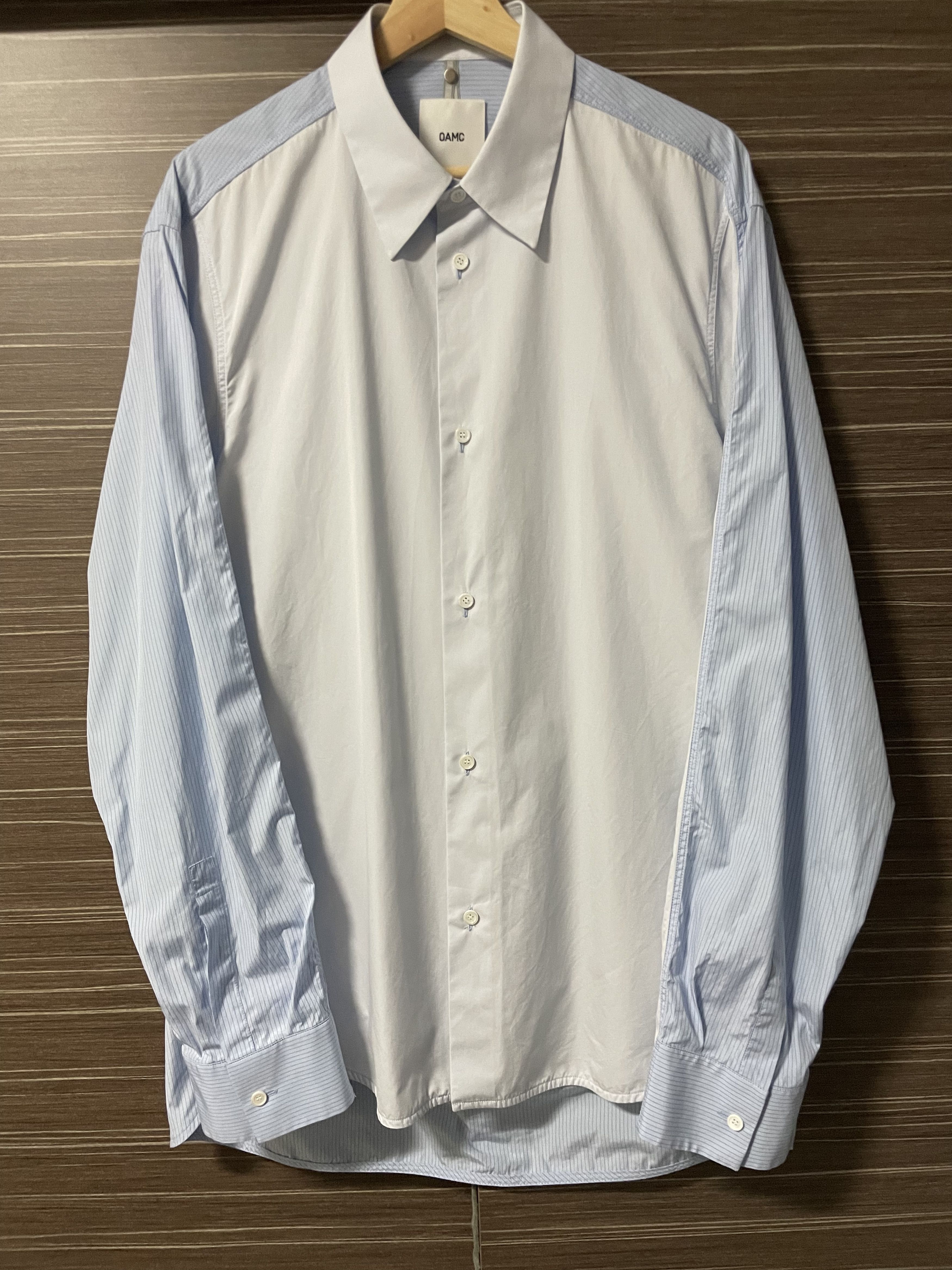 OAMC Blue Cotton Shirt