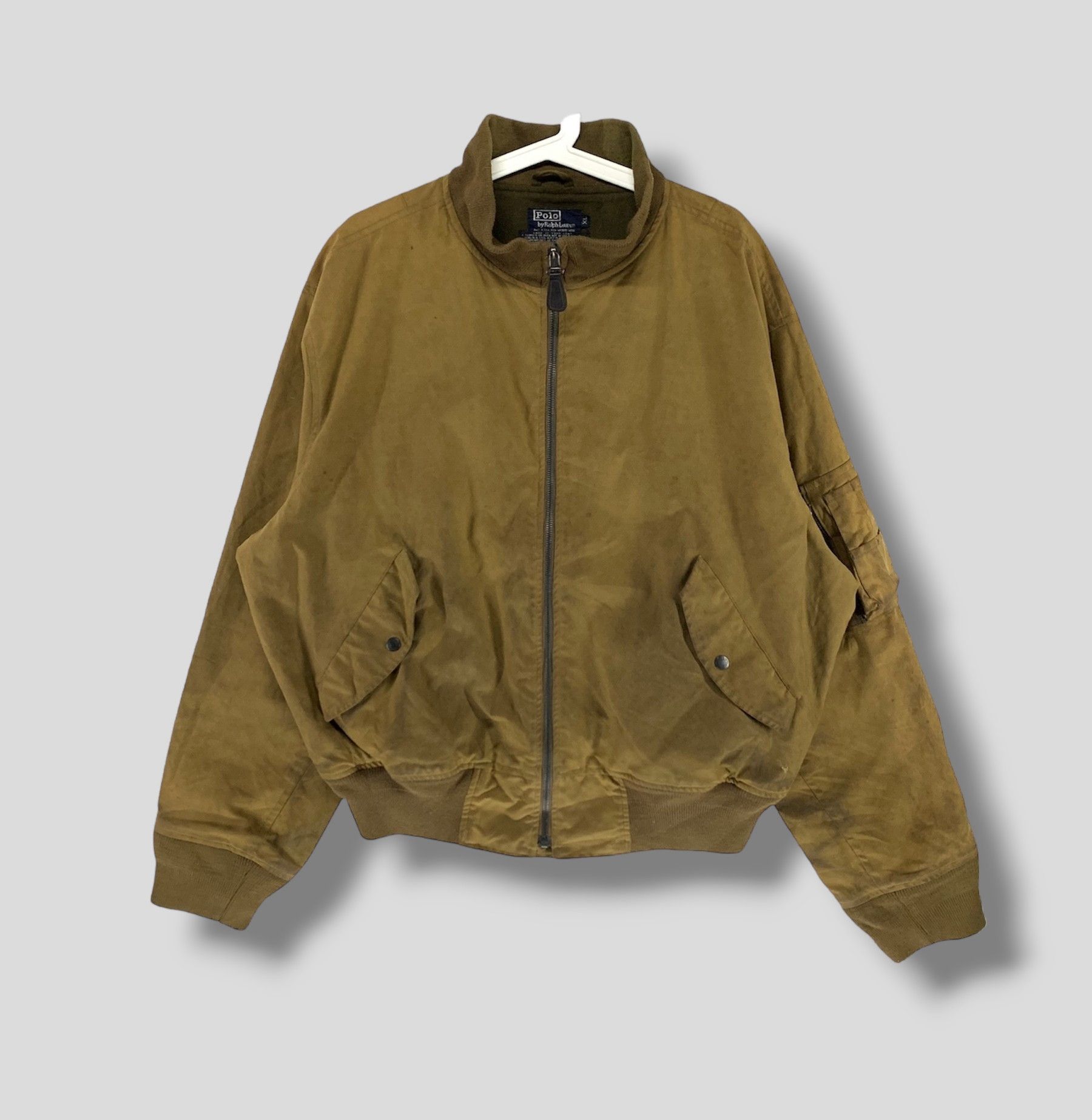 ジャケット・アウター 90s (Polo by Ralph Lauren) Oiled Jacket Vintage 90s Polo ralph lauren oil cloth waxed bomber jacket