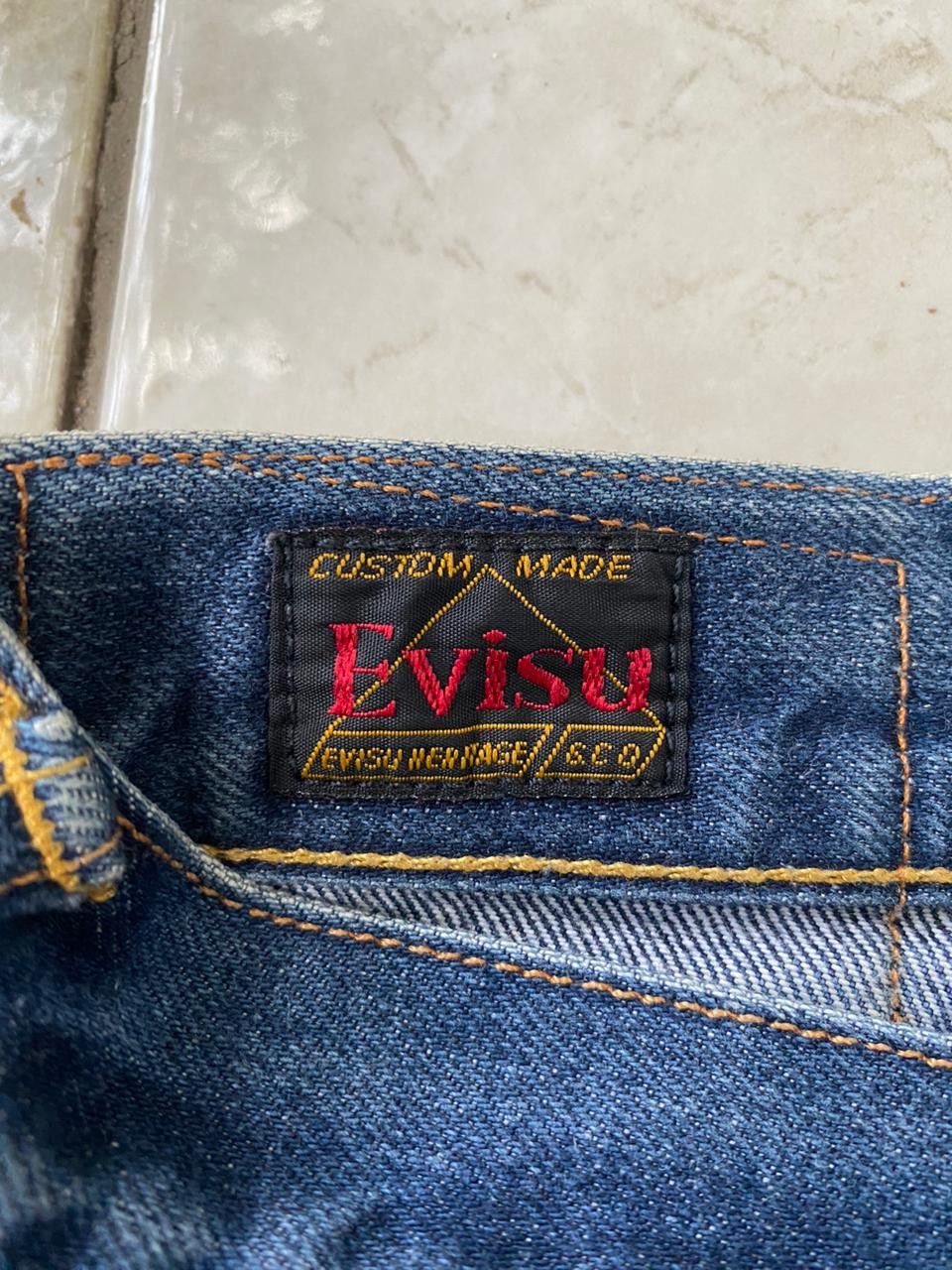 Evisu Evisu Daicock Special Blue No. 4 Lot 2000s Size US 36 / EU 52 - 8 Thumbnail