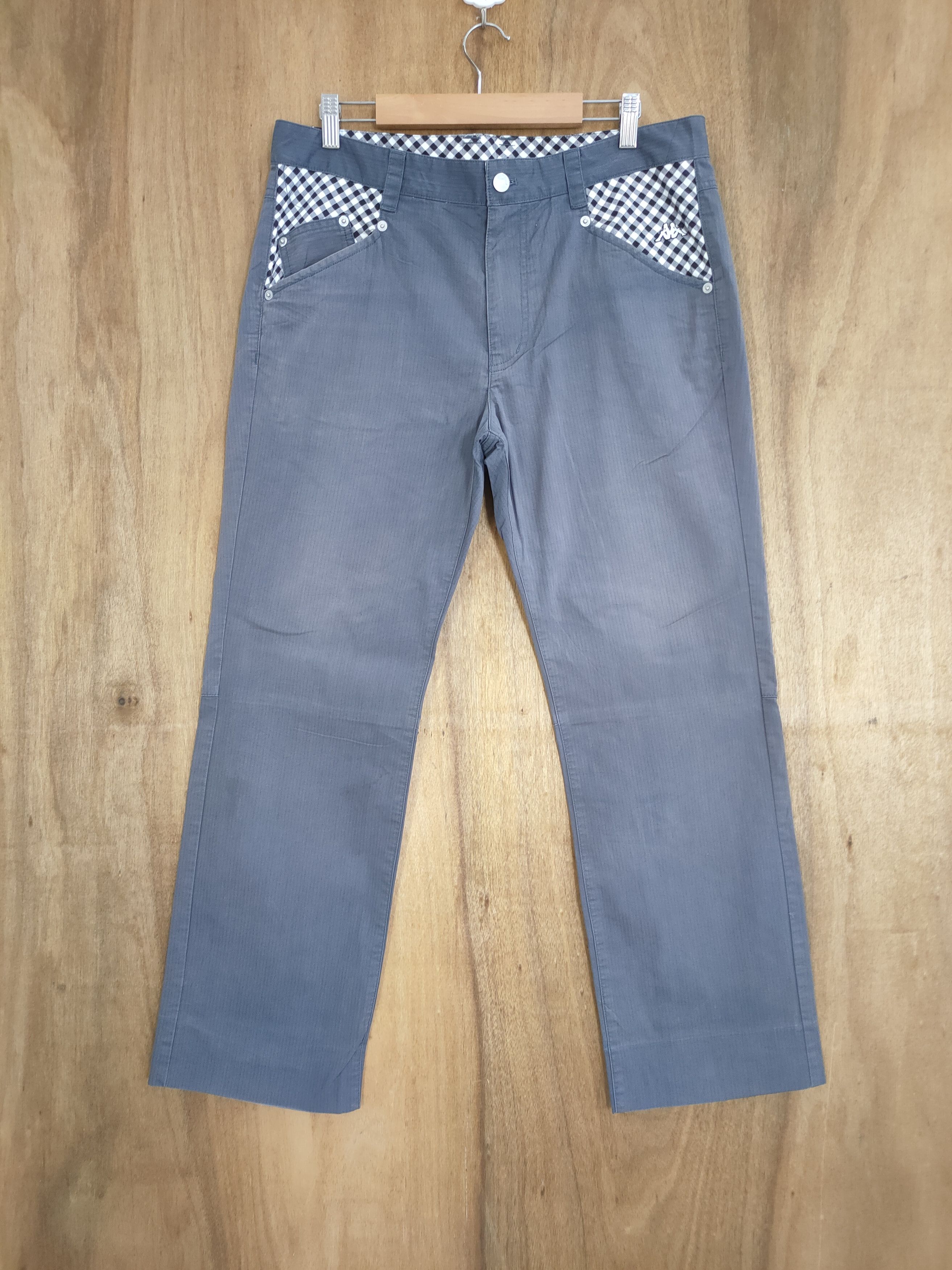 KAPPA GREY TROUSER CHINO PANTS