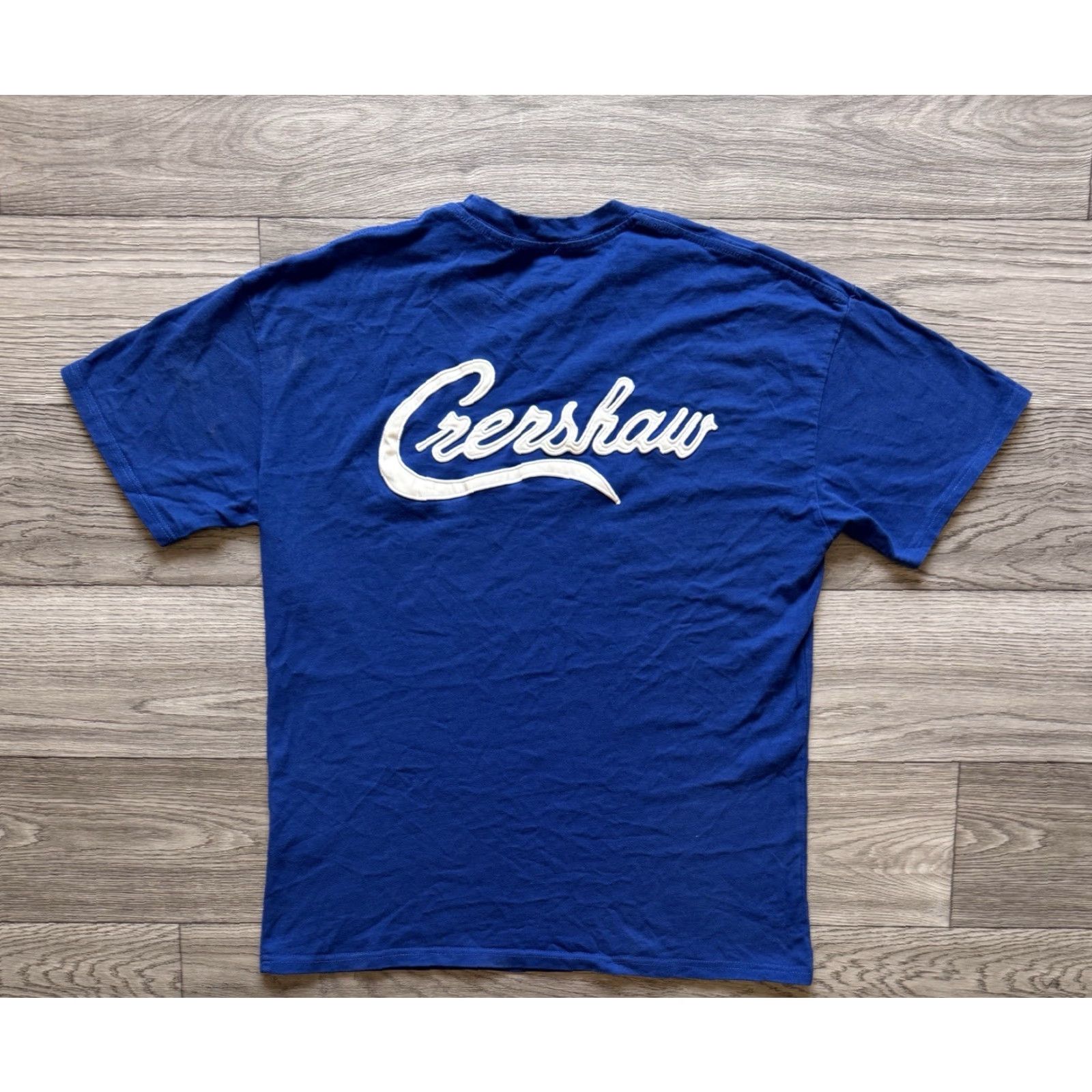 Fear of God Fear of God Essentials X TMC Crenshaw T-Shirt XL Unisex Adults Blue Size US XL / EU 56 / 4 - 2 Thumbnail