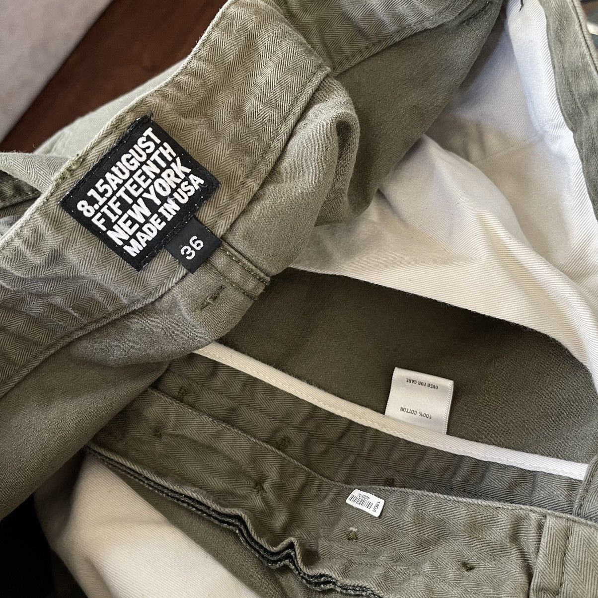 8.15 August Fifteenth 8.15 August Fifteenth New York 5 Pocket Button Fly Pants Size US 36 / EU 52 - 6 Thumbnail