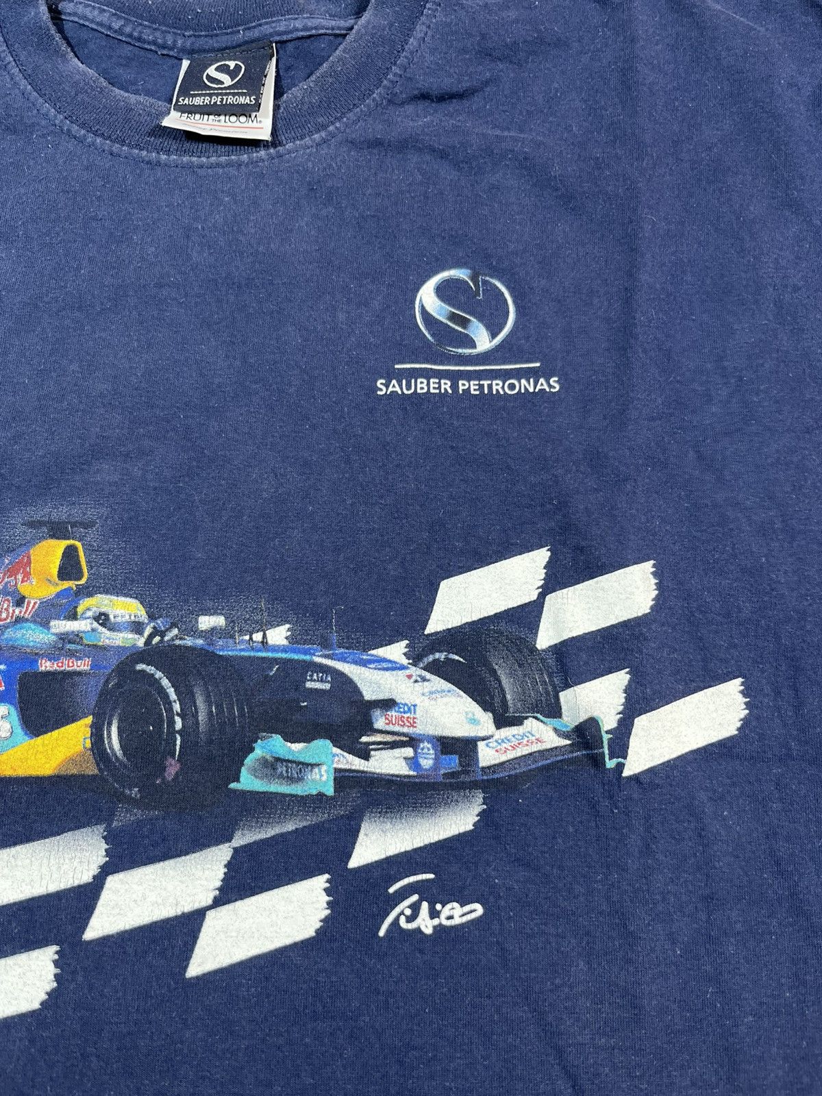 Formula 1 Vintage Sauber Petronas Formula 1 Graphic T Shirt Size US XL / EU 56 / 4 - 3 Thumbnail