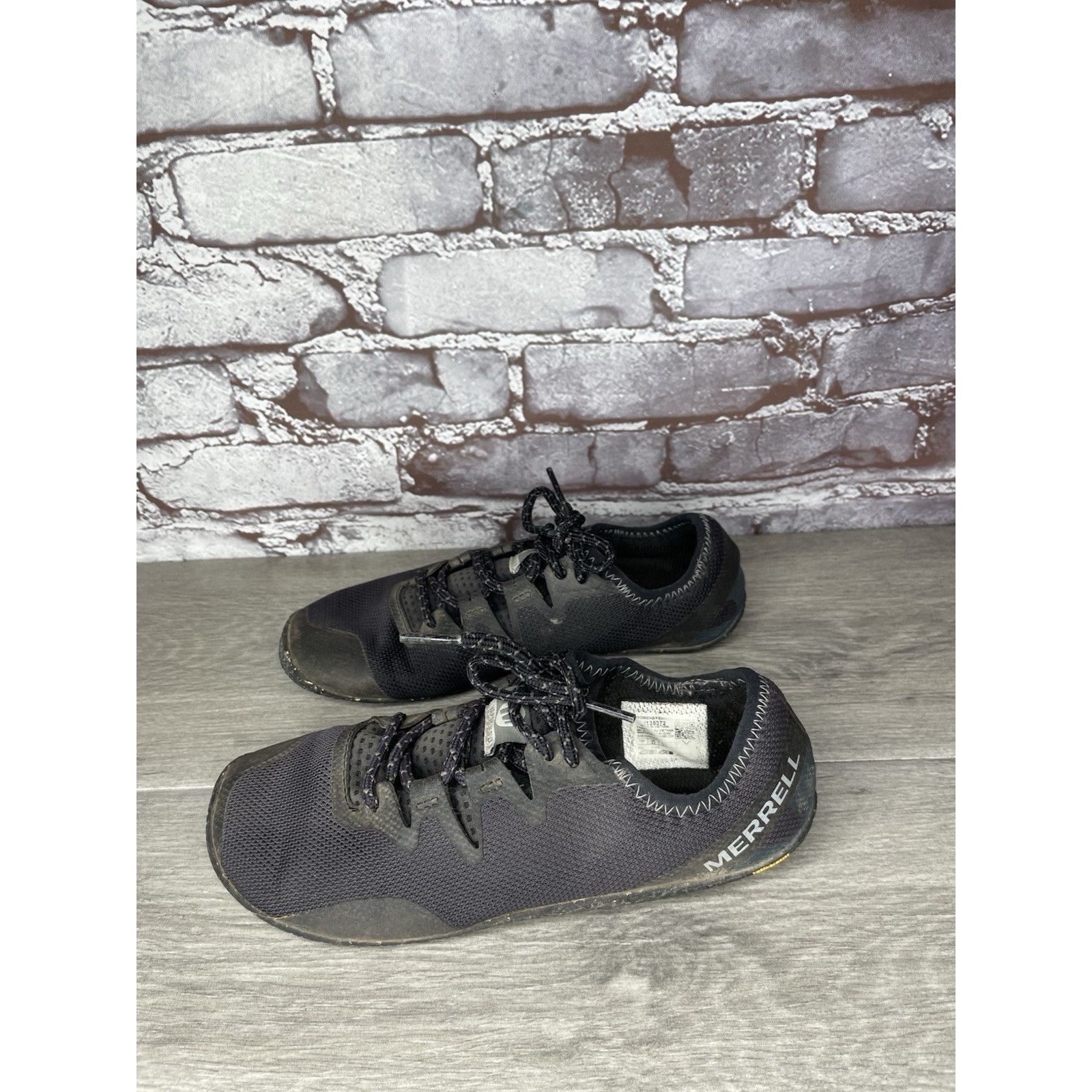 Merrell Merrell Vapor Glove 5 Black Athletic Shoes Low Top Running S Size US 7 / IT 37 - 17 Thumbnail