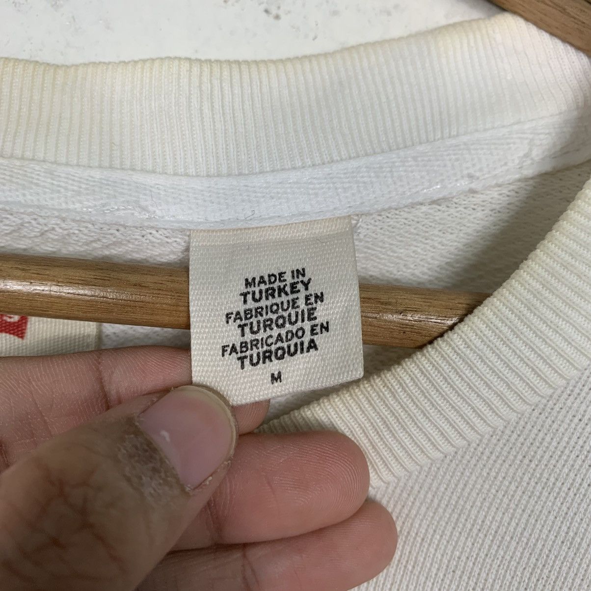 Levi's Levis White Big Logo Sweatshirt Size US M / EU 48-50 / 2 - 13 Thumbnail