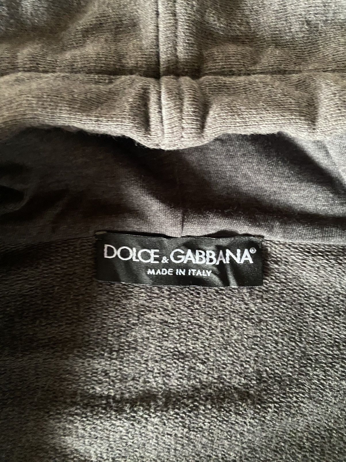 Designer Dolce & Gabbana Zipper Hoodie Size US S / EU 44-46 / 1 - 8 Thumbnail