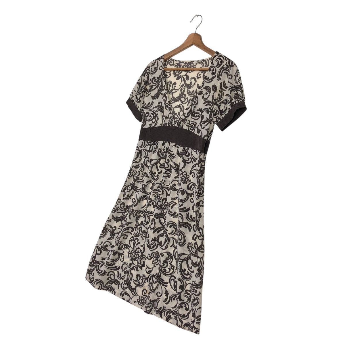 Michel Klein 🔥FULL PRINT DRESS FLORAL MICHEL KLEIN MADE IN JAPAN Size M / US 6-8 / IT 42-44 - 4 Thumbnail