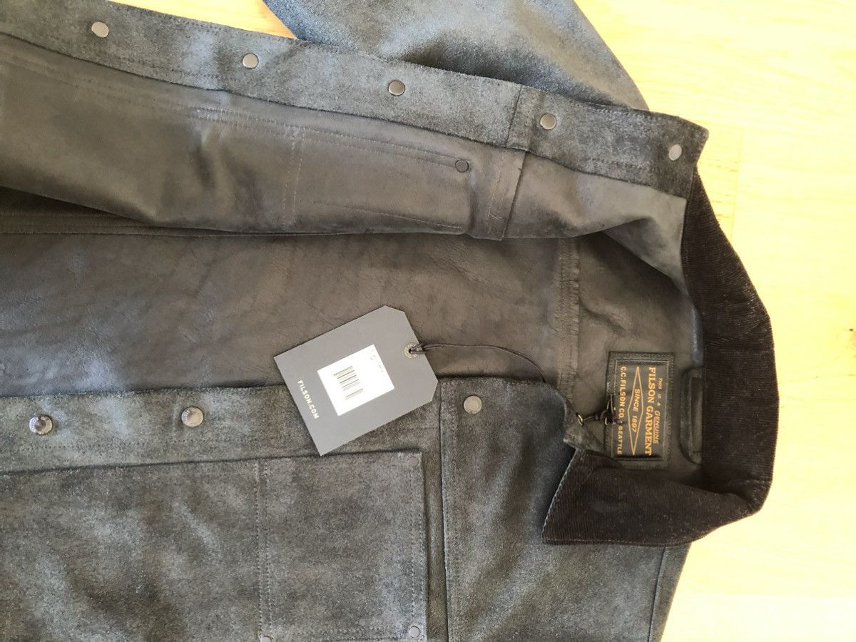Filson Filson Roughout Leather Short Cruiser Jacket Size US S / EU 44-46 / 1 - 7 Thumbnail