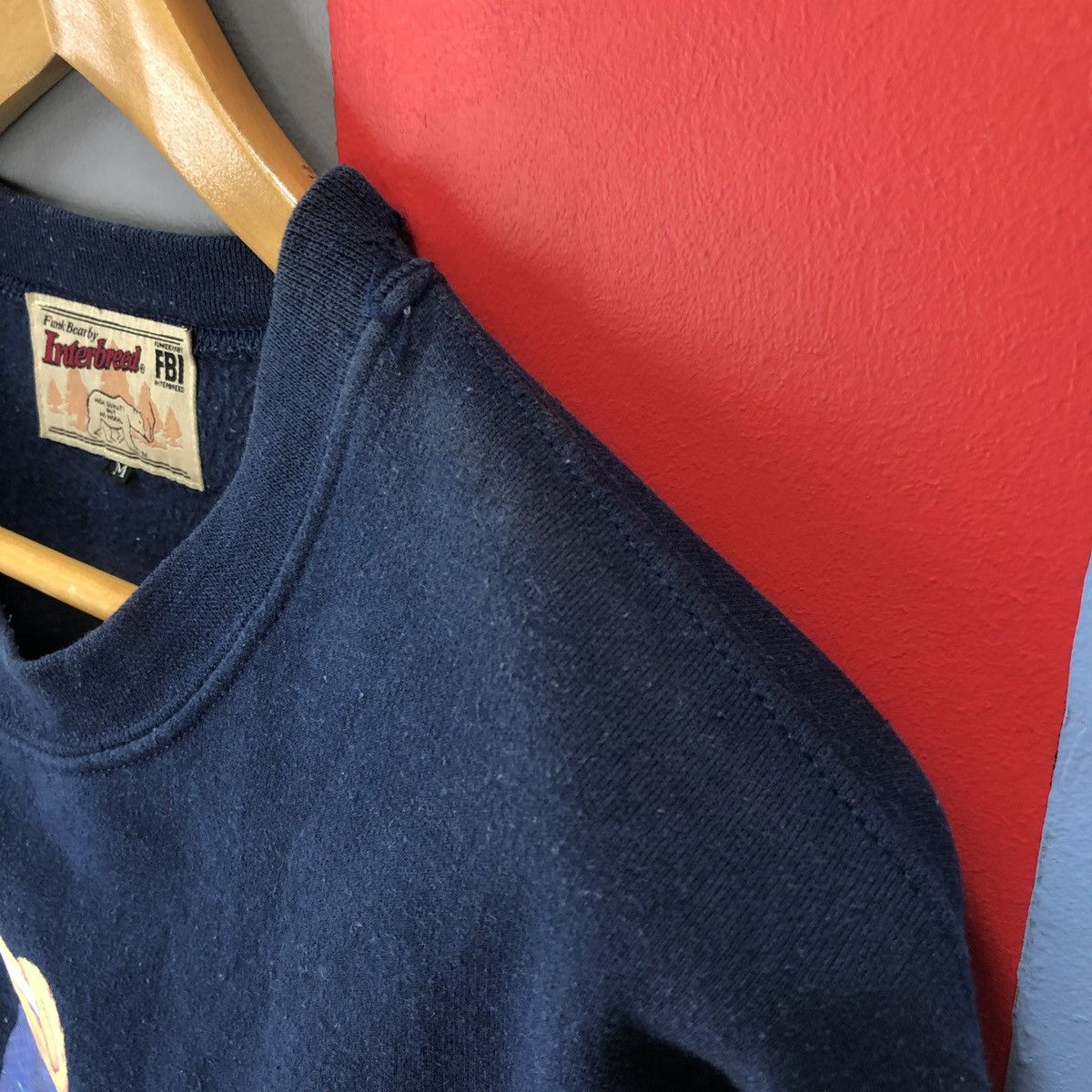 Japanese Brand FUNK BEAR by INTERBREED Made In Japan Sweatshirt #1473/AY Size US M / EU 48-50 / 2 - 6 Thumbnail