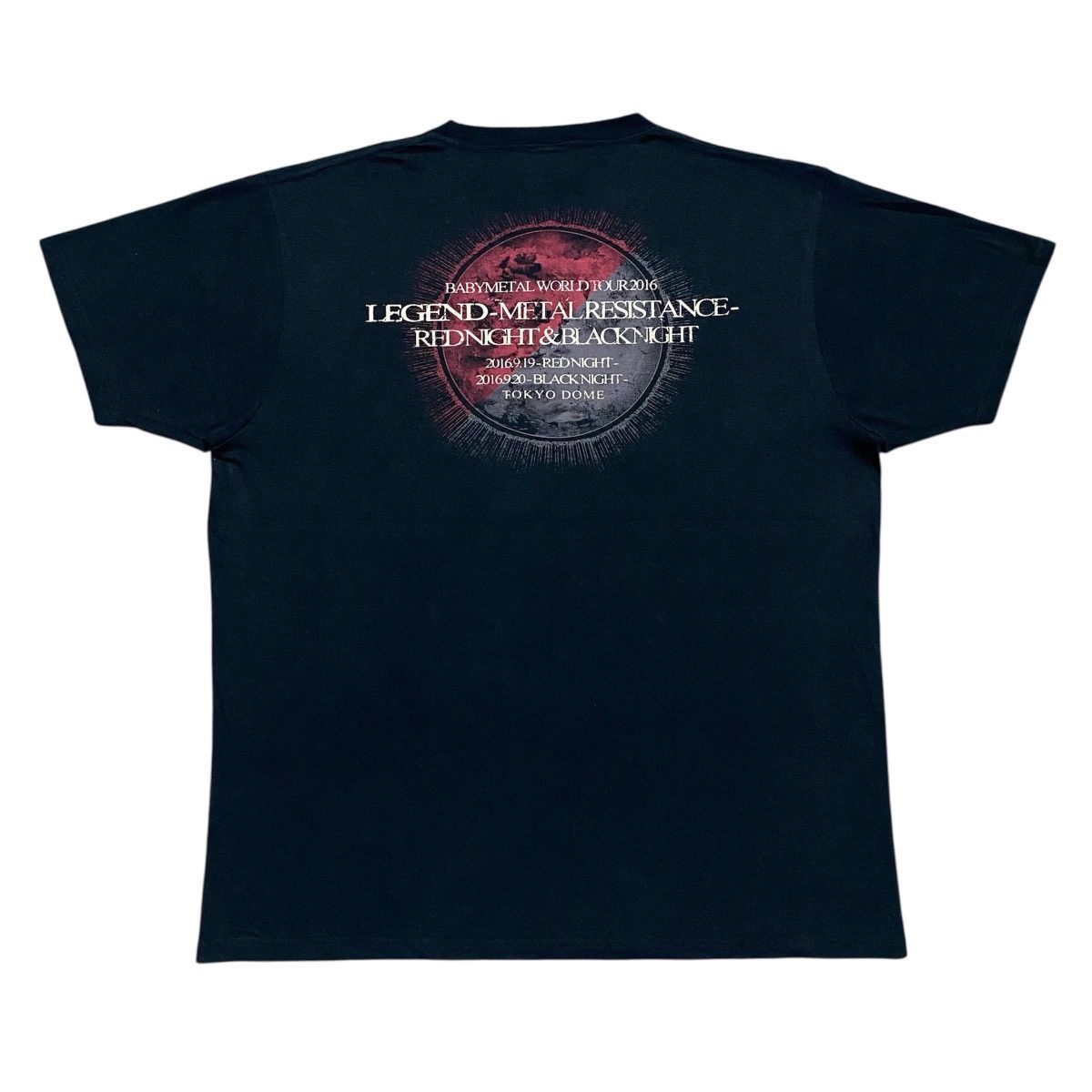 Band Tees Rare‼️🔥Babymetal 2019 Metal World Tour Concert T-Shirt Size US L / EU 52-54 / 3 - 2 Thumbnail