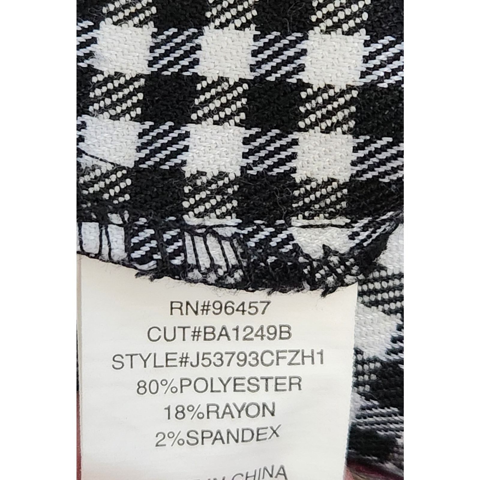Other Eyeshadow Black White Checkered A Line Mini Skirt 3 Juniors Size 26" / US 2 / IT 38 - 4 Thumbnail