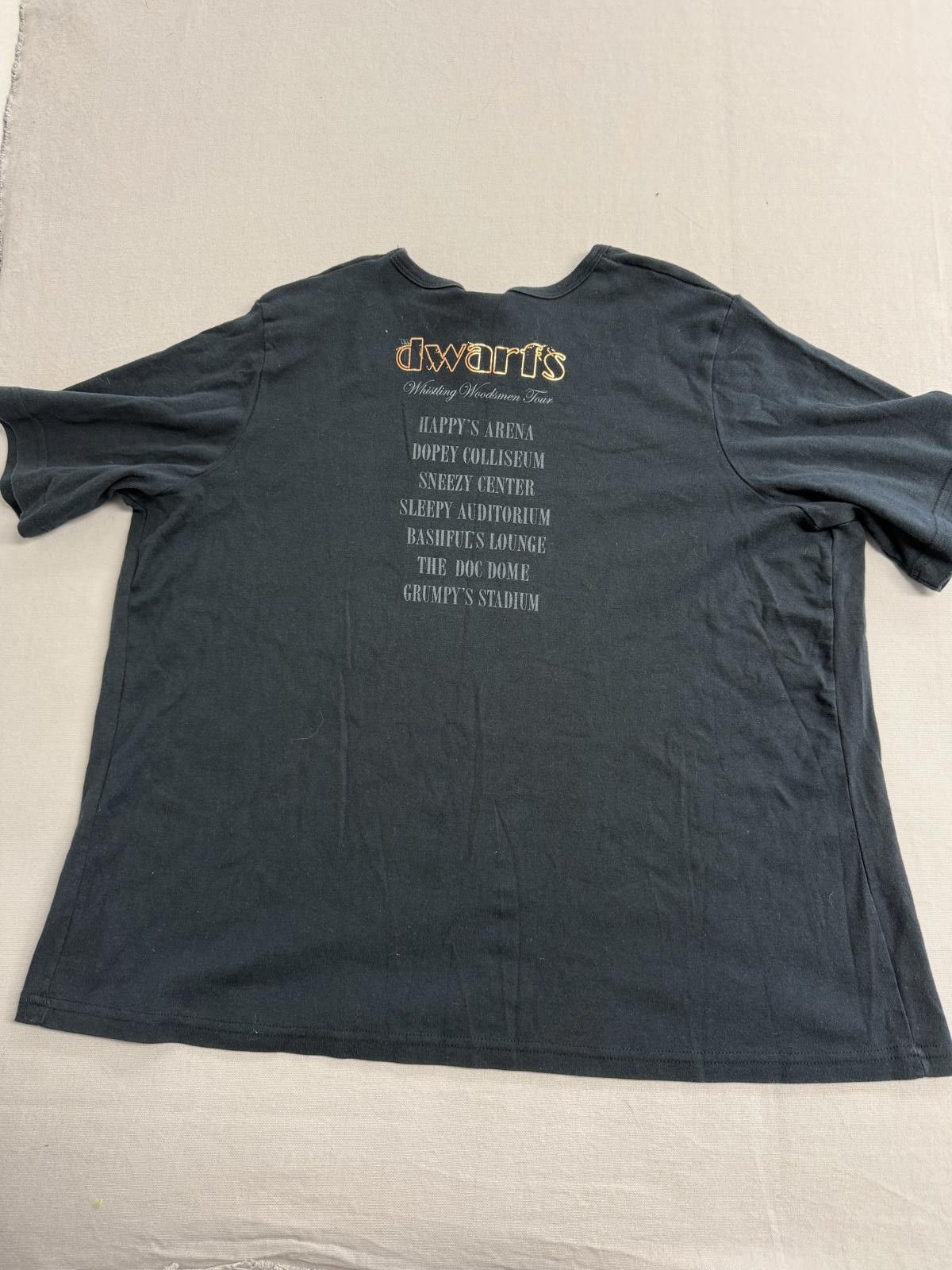 Disney The Seven Dwarfs Walt Disney T-shirt Whistling Woodsmen Tour Size XL / US 12-14 / IT 48-50 - 2 Thumbnail