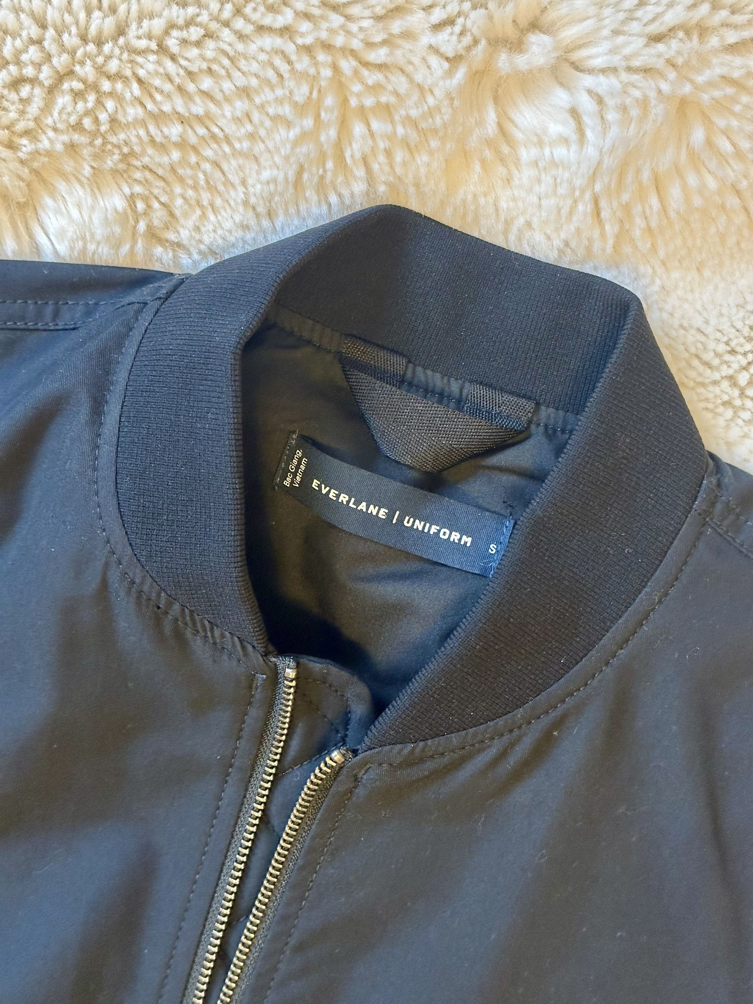Everlane Everlane Bomber Jacket Uniform - Black Small Size US S / EU 44-46 / 1 - 6 Thumbnail