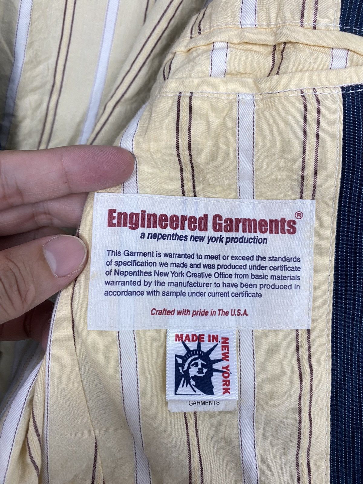 Engineered Garments Rare‼️ Vintage Engineered Garments Nepenthes Jacket Usa Size US XS / EU 42 / 0 - 7 Thumbnail