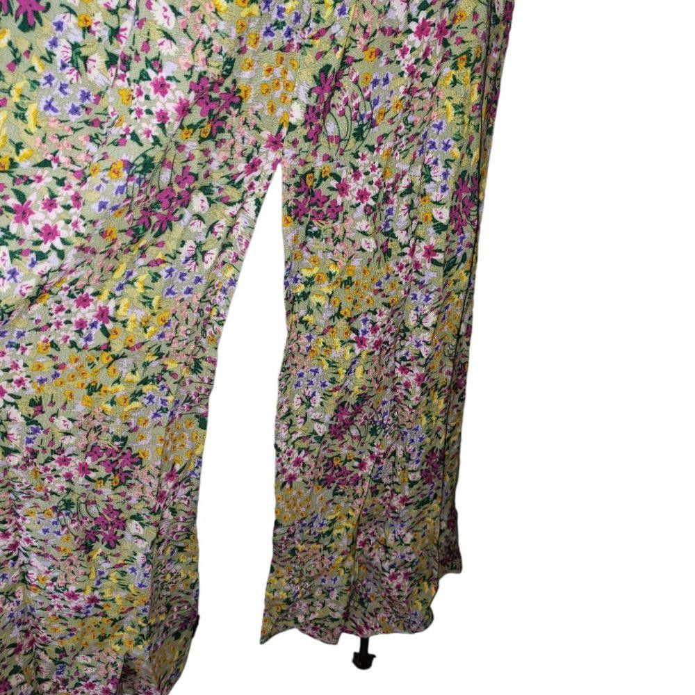 Designer CT335 Philosophy Floral Maxi Skirt with Split L Size 36" / US 14 / IT 50 - 4 Thumbnail