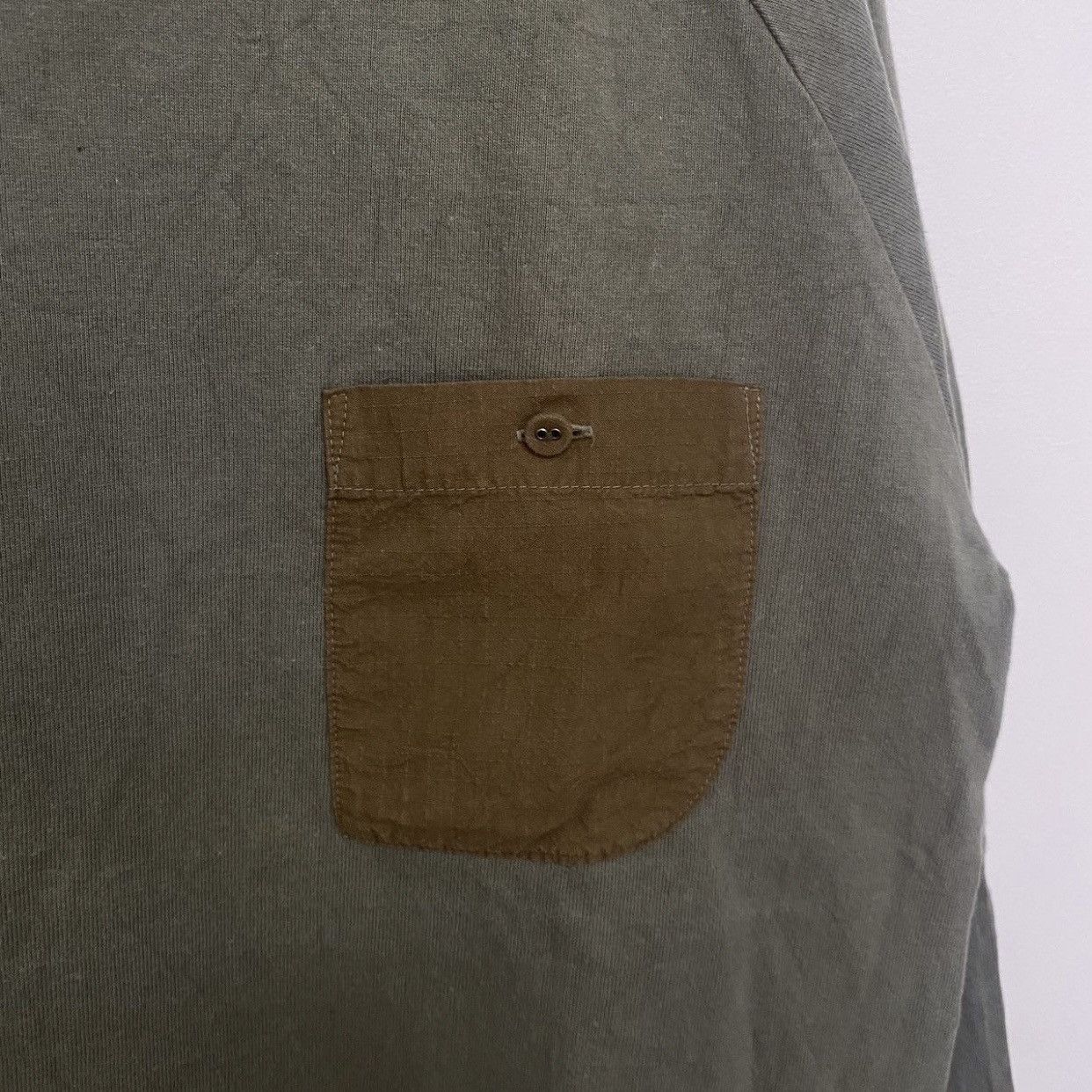 Japanese Brand Balance Co. Japan Lifestyle Minimalist Logo T-Shirt Olive Size US XL / EU 56 / 4 - 5 Thumbnail