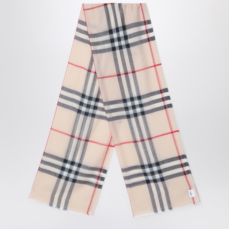Burberry o1d2blof0824 Size : OS / Wool Scarf in Multicolor Size ONE SIZE - 1 Thumbnail