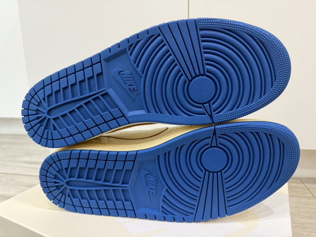 Fragment Design × Jordan Brand × Travis Scott Fragment Travis Scott Jordan 1 Retro Low Sail Black Blue 12 Size US 12 / EU 45 - 9 Thumbnail